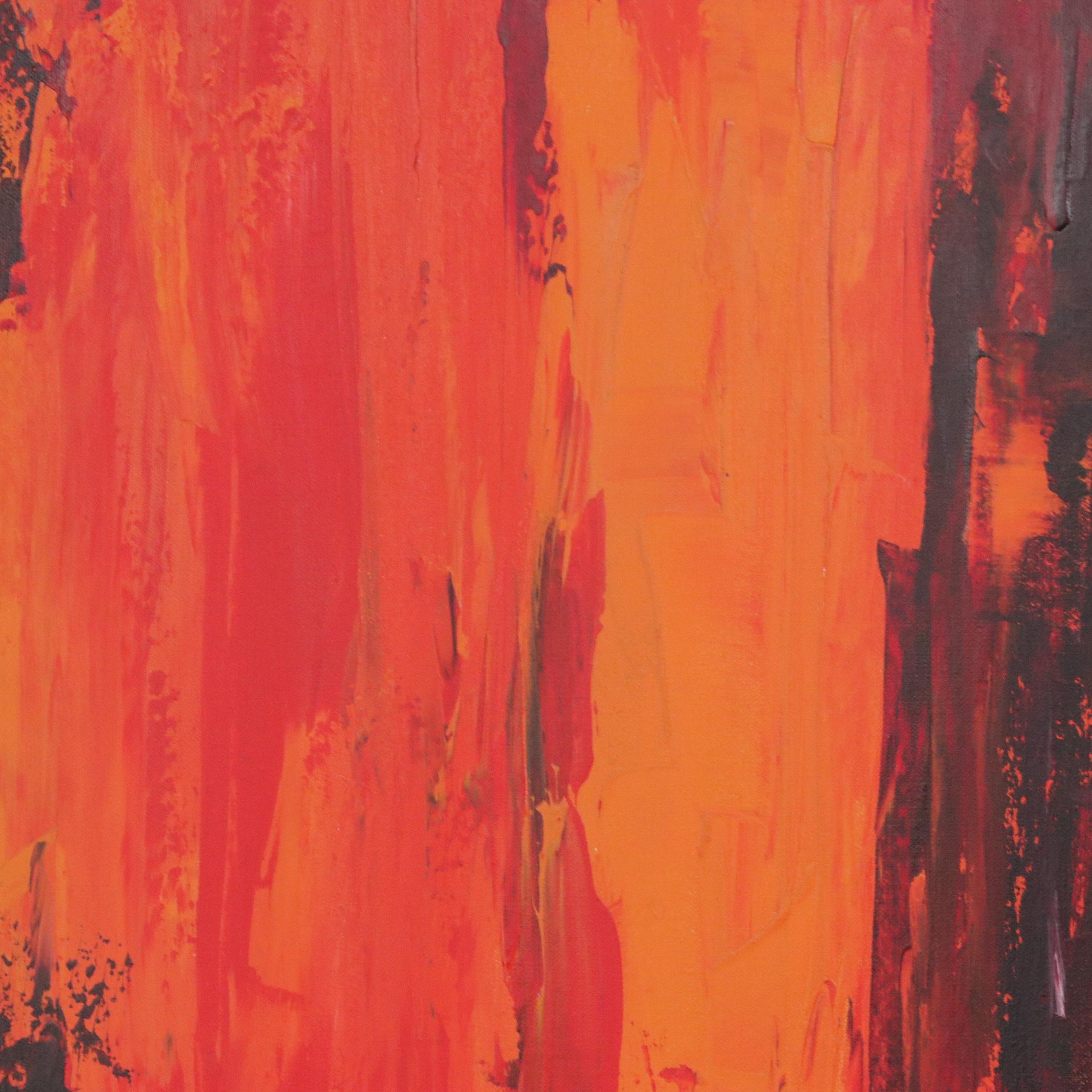 Lee Reynolds Vanguard Studios Large-Scale Abstract Acrylic Oil Painting