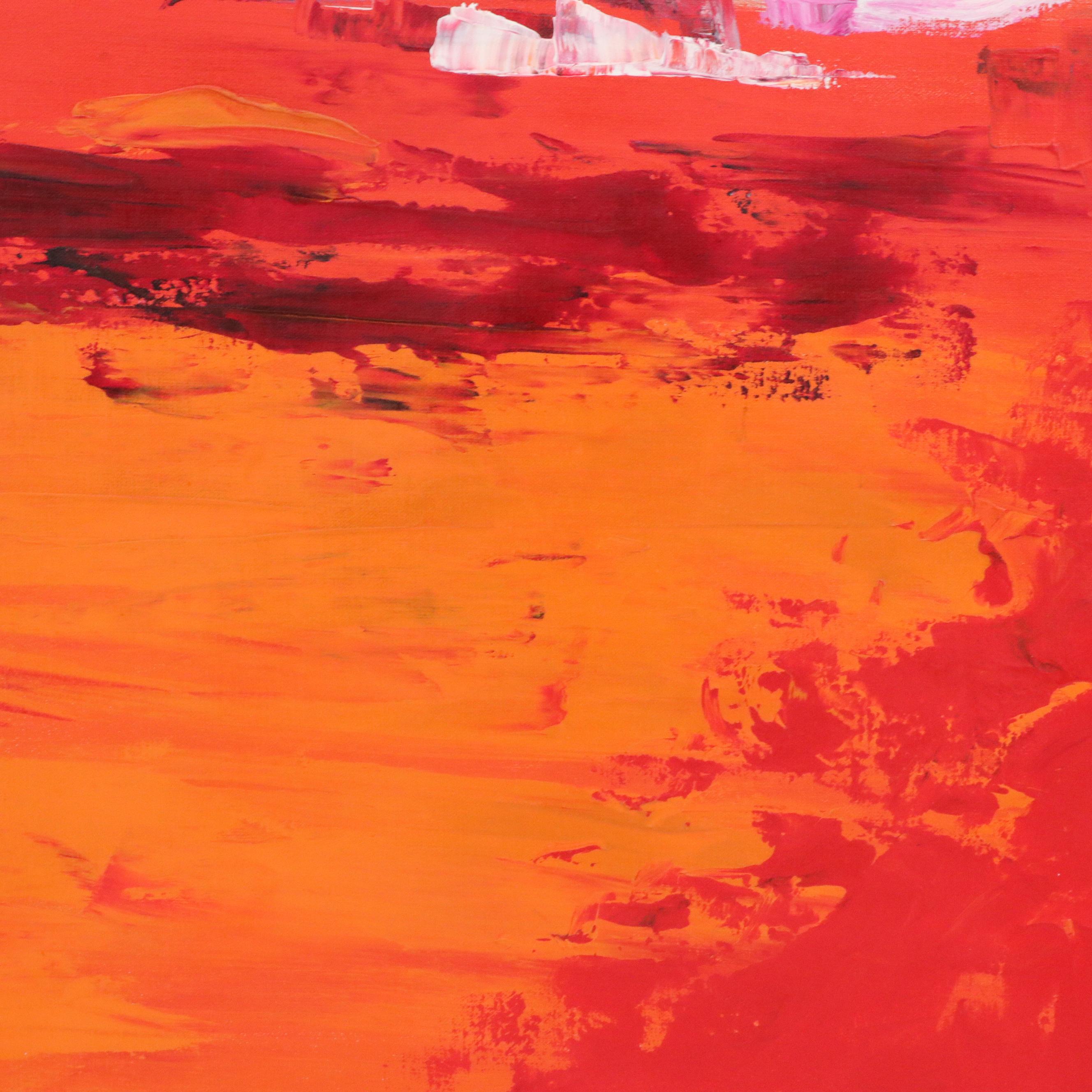 Lee Reynolds Vanguard Studios Large-Scale Abstract Acrylic Oil Painting