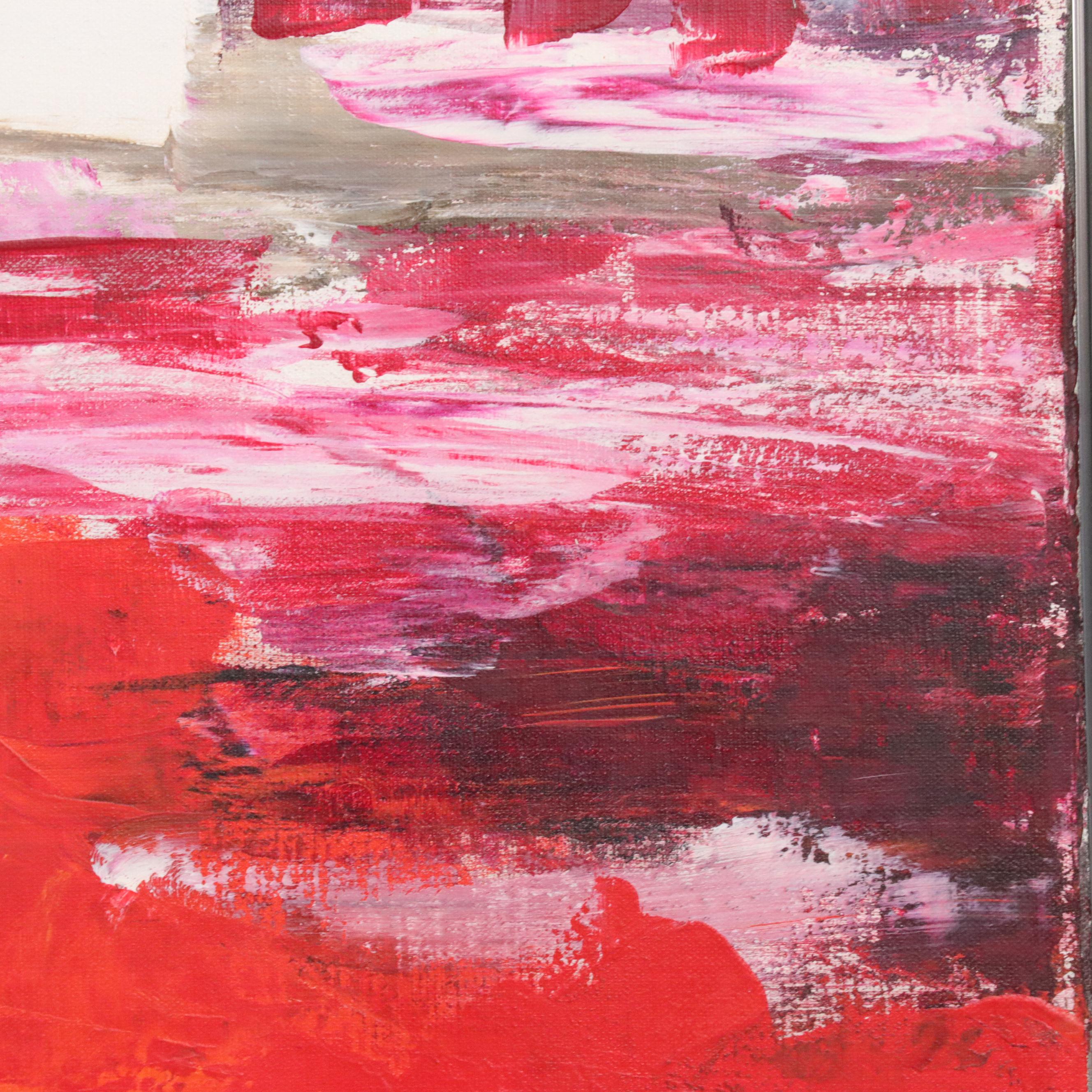 Lee Reynolds Vanguard Studios Large-Scale Abstract Acrylic Oil Painting