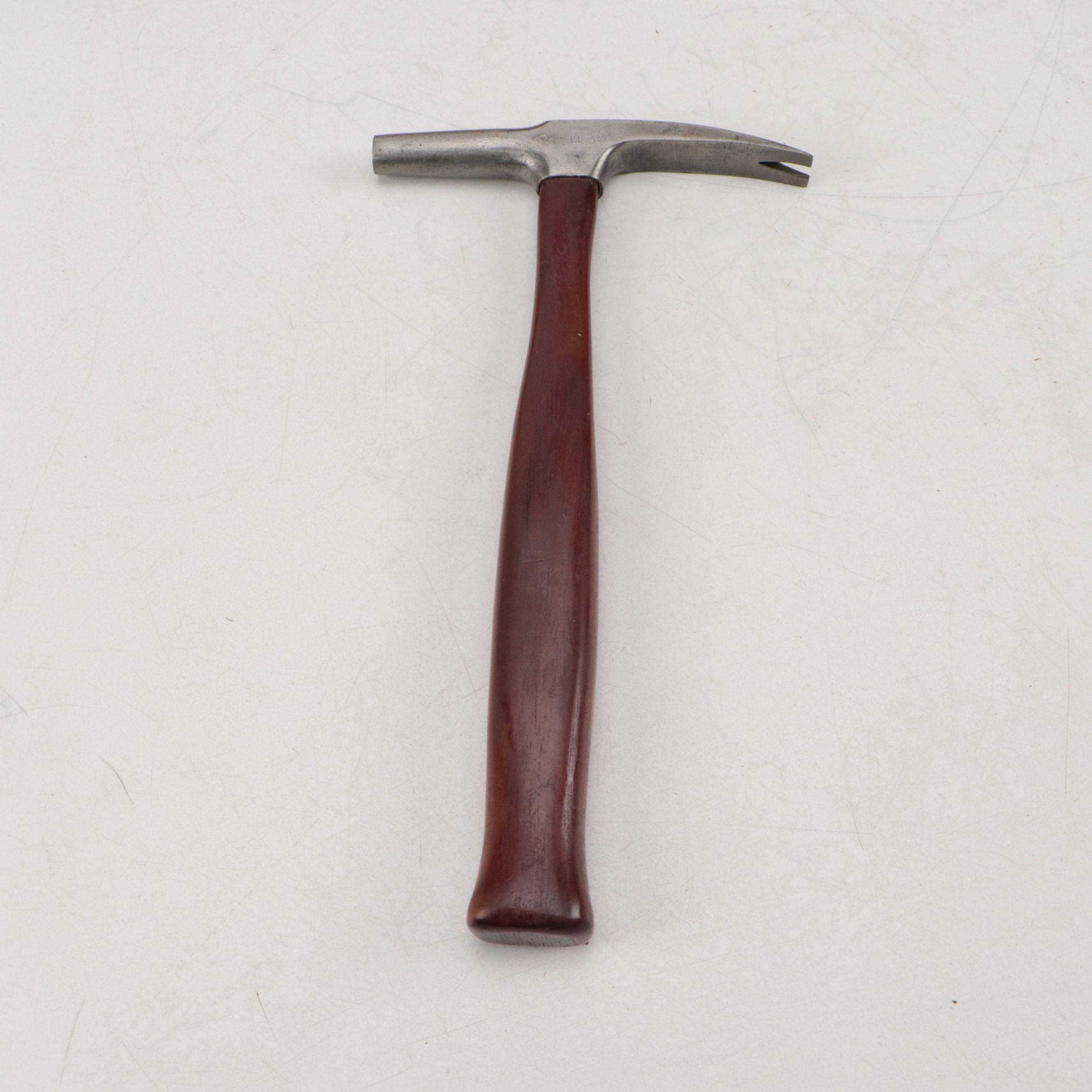 Mitteldorfer Straus Goat Head Hammer with Trammel Point and Stanley Level