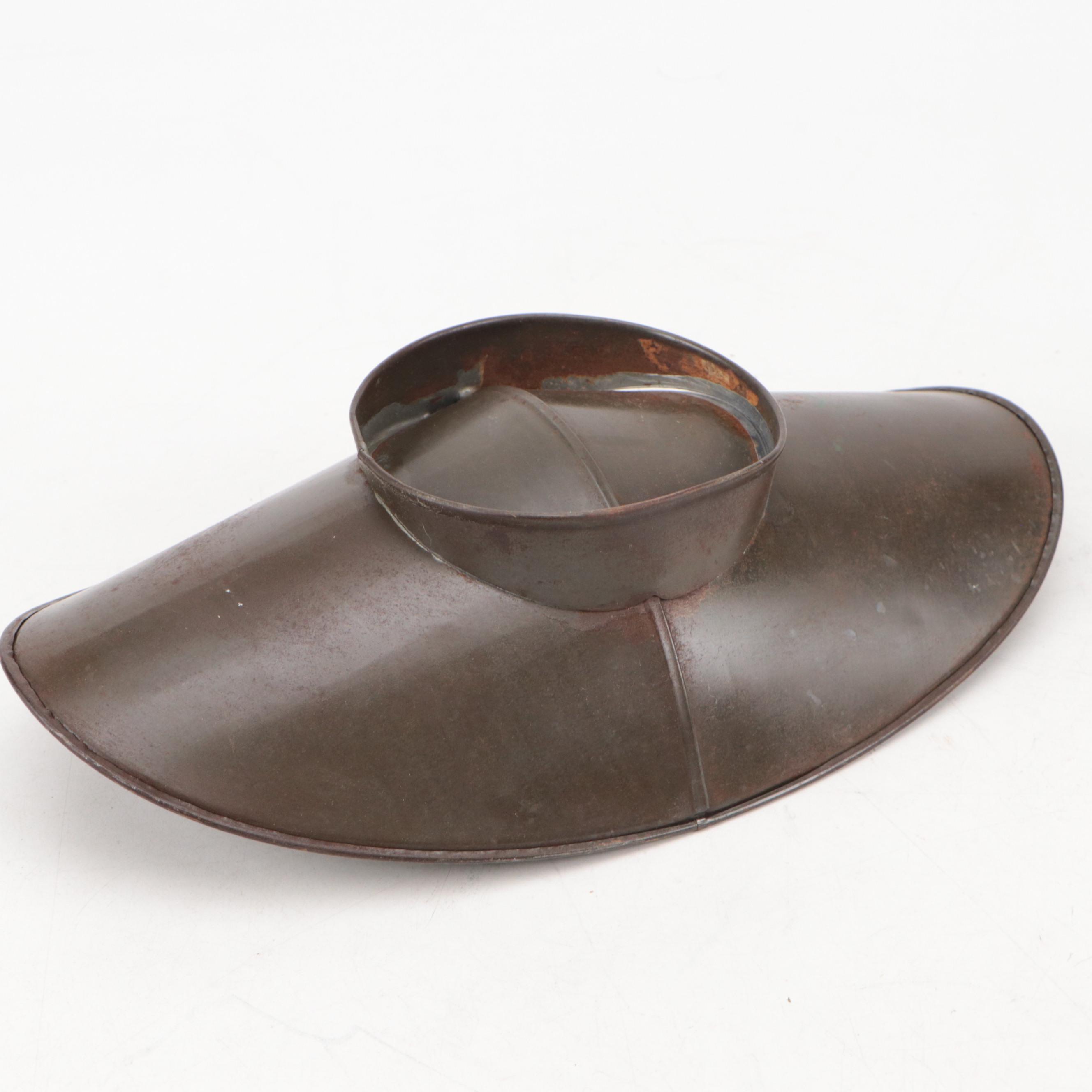 Cast Iron and Brass Weights, 1–16 lb., with Balance Scale Components