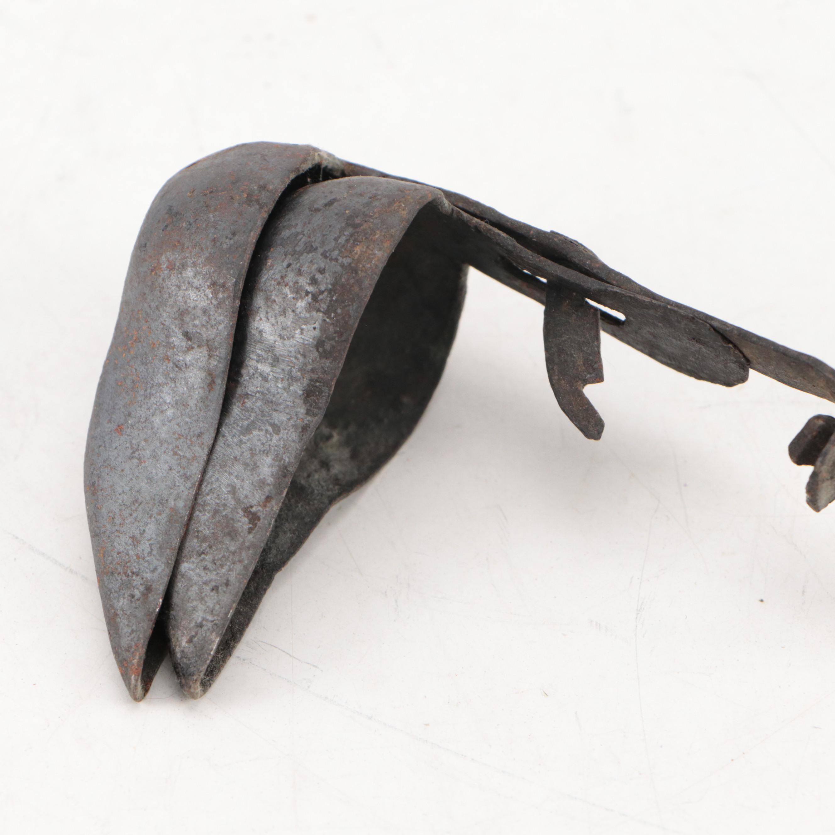 Cast Iron and Brass Weights, 1–16 lb., with Balance Scale Components