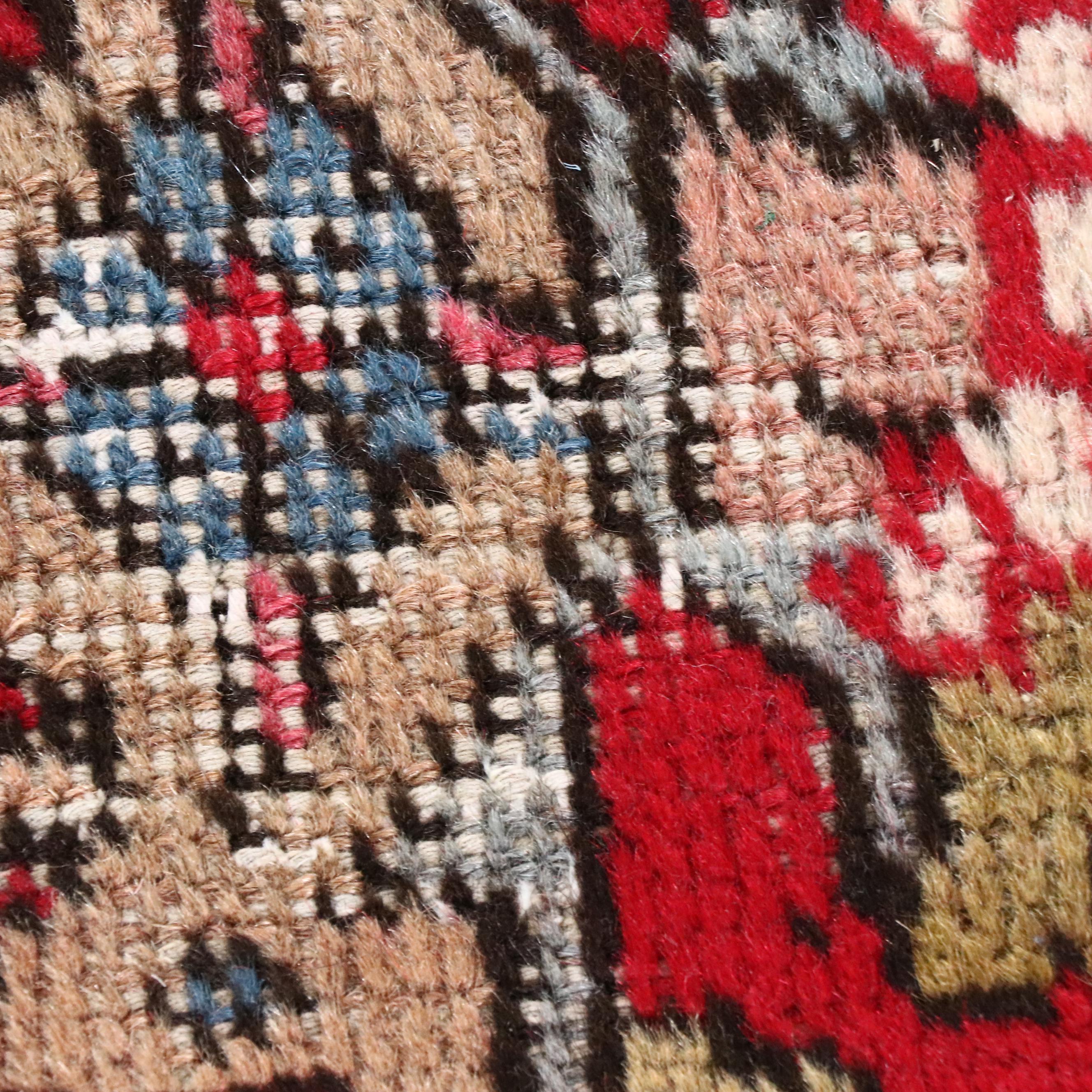 9'6 x 12'5 Hand-Knotted Persian Heriz Room Sized Rug