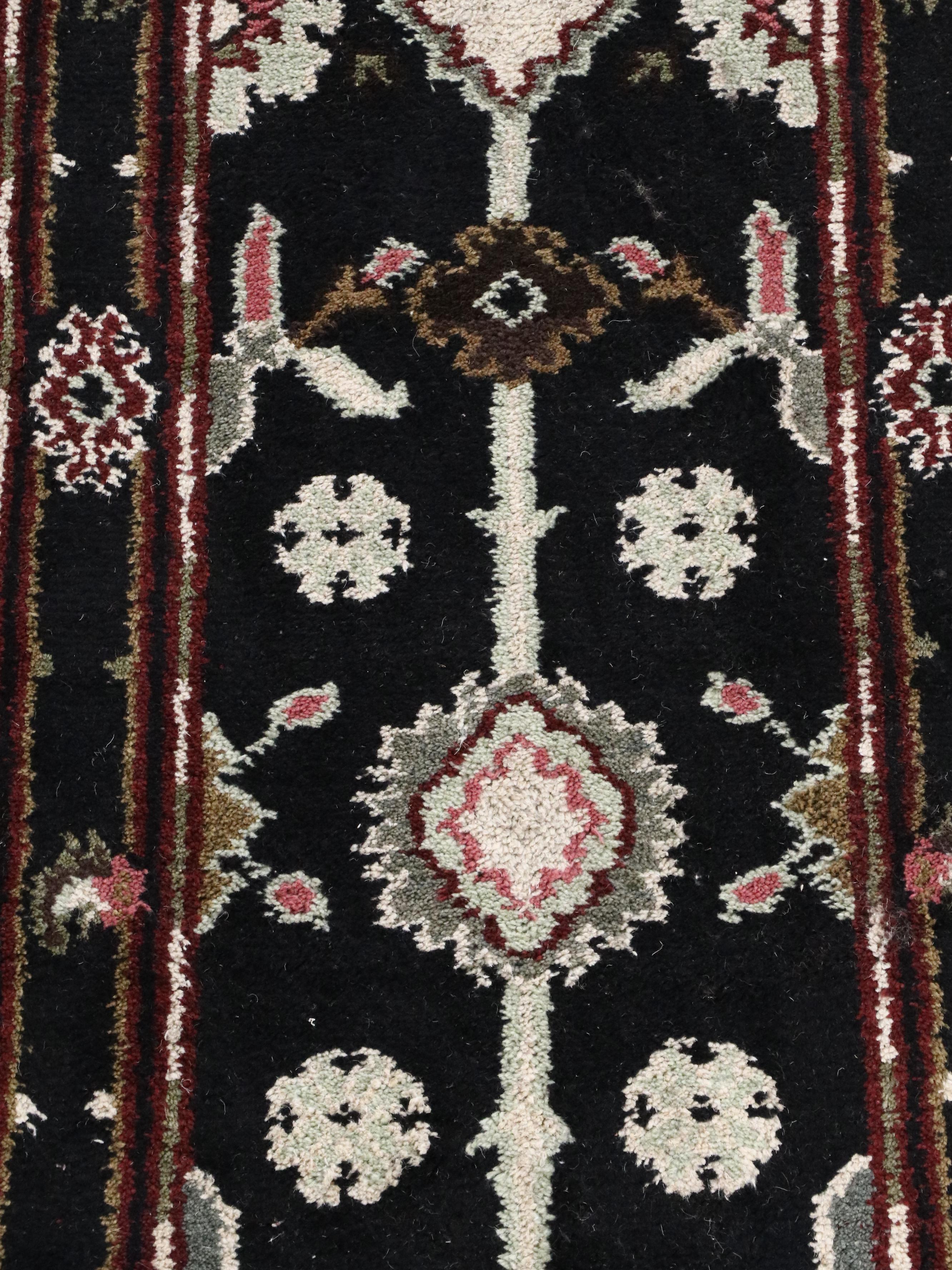 2'6 x 19'9 Hand-Knotted Sino-Persian Tabriz Carpet Runner