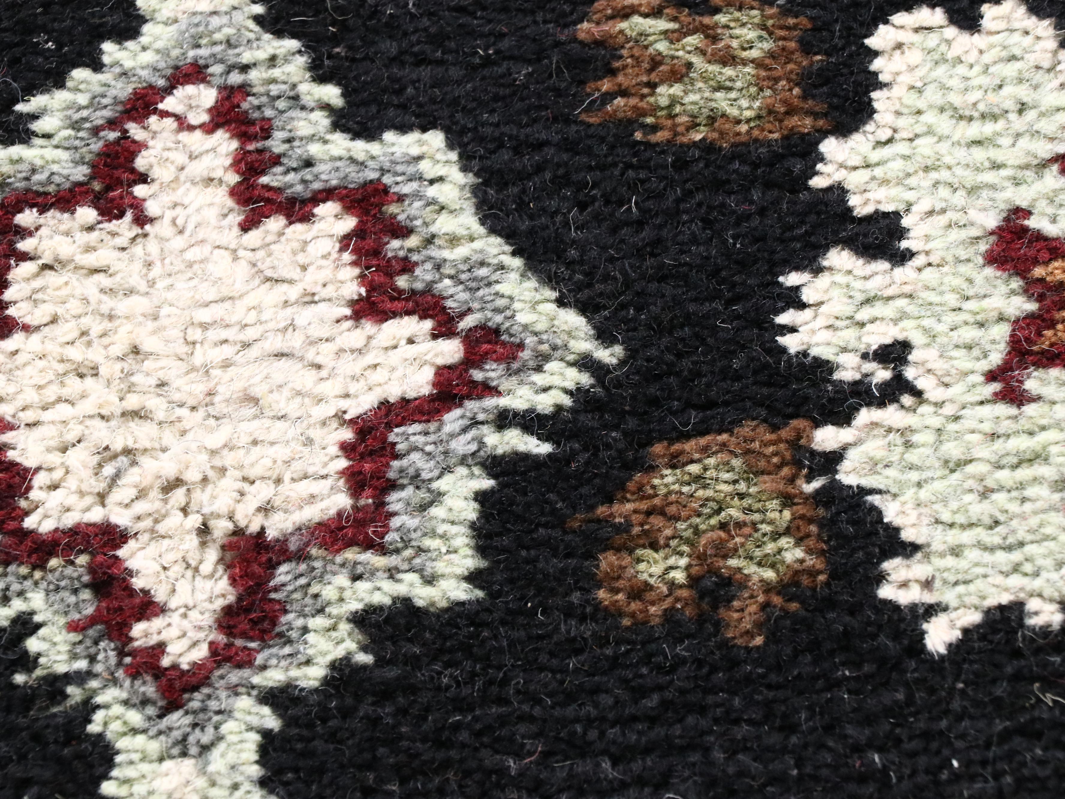 2'6 x 19'9 Hand-Knotted Sino-Persian Tabriz Carpet Runner