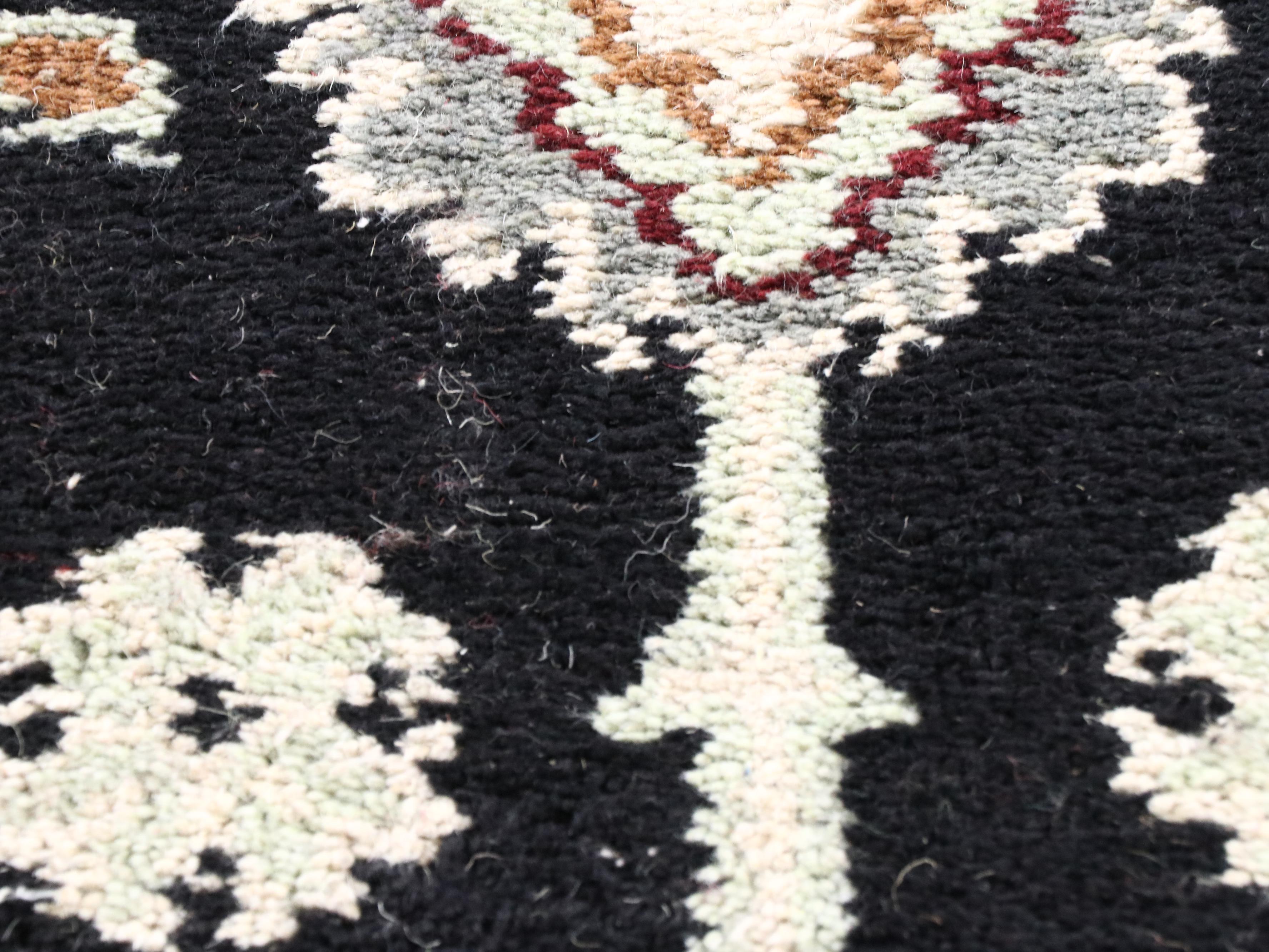 2'6 x 19'9 Hand-Knotted Sino-Persian Tabriz Carpet Runner