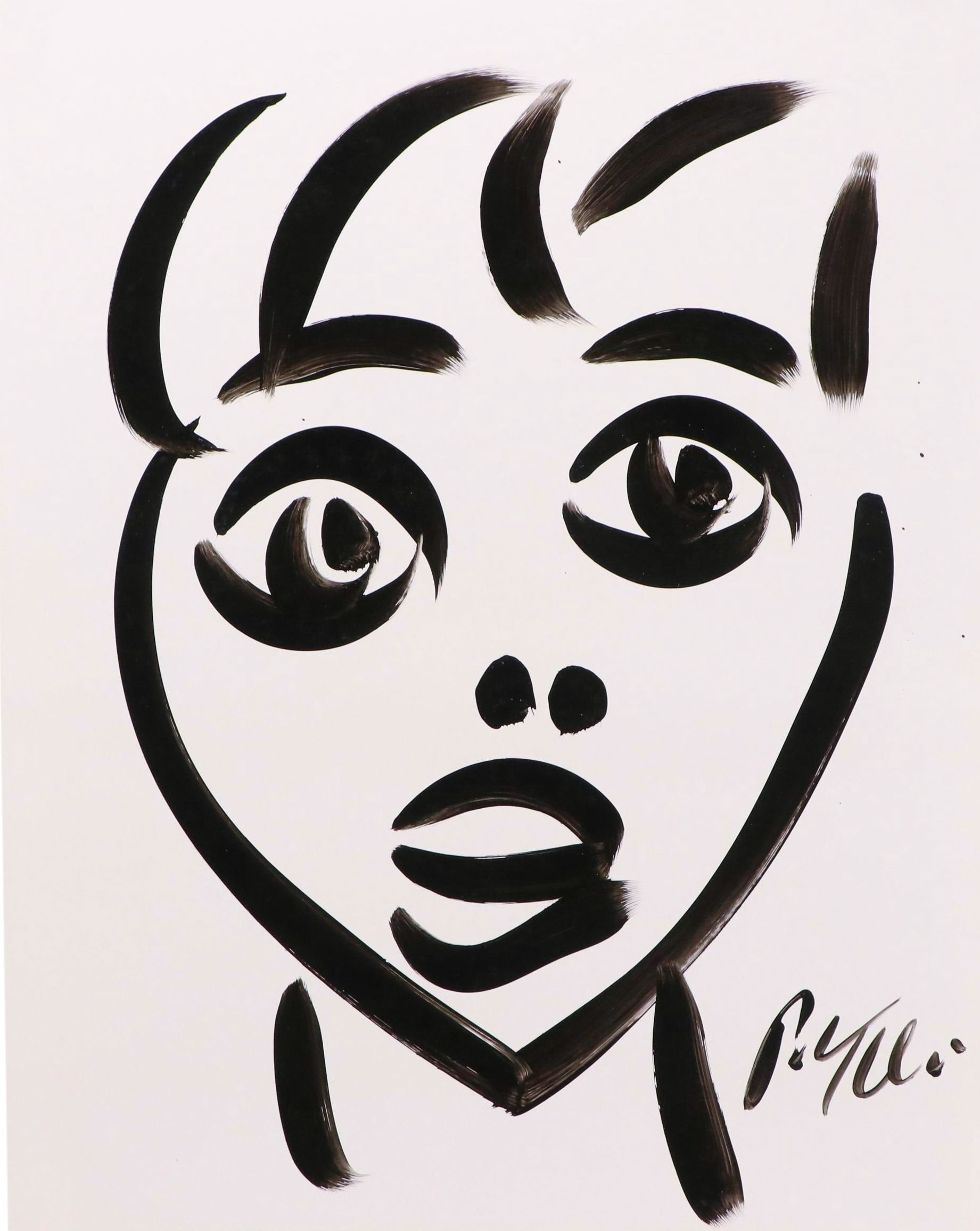 Peter Robert Keil Stylized Acrylic Portrait