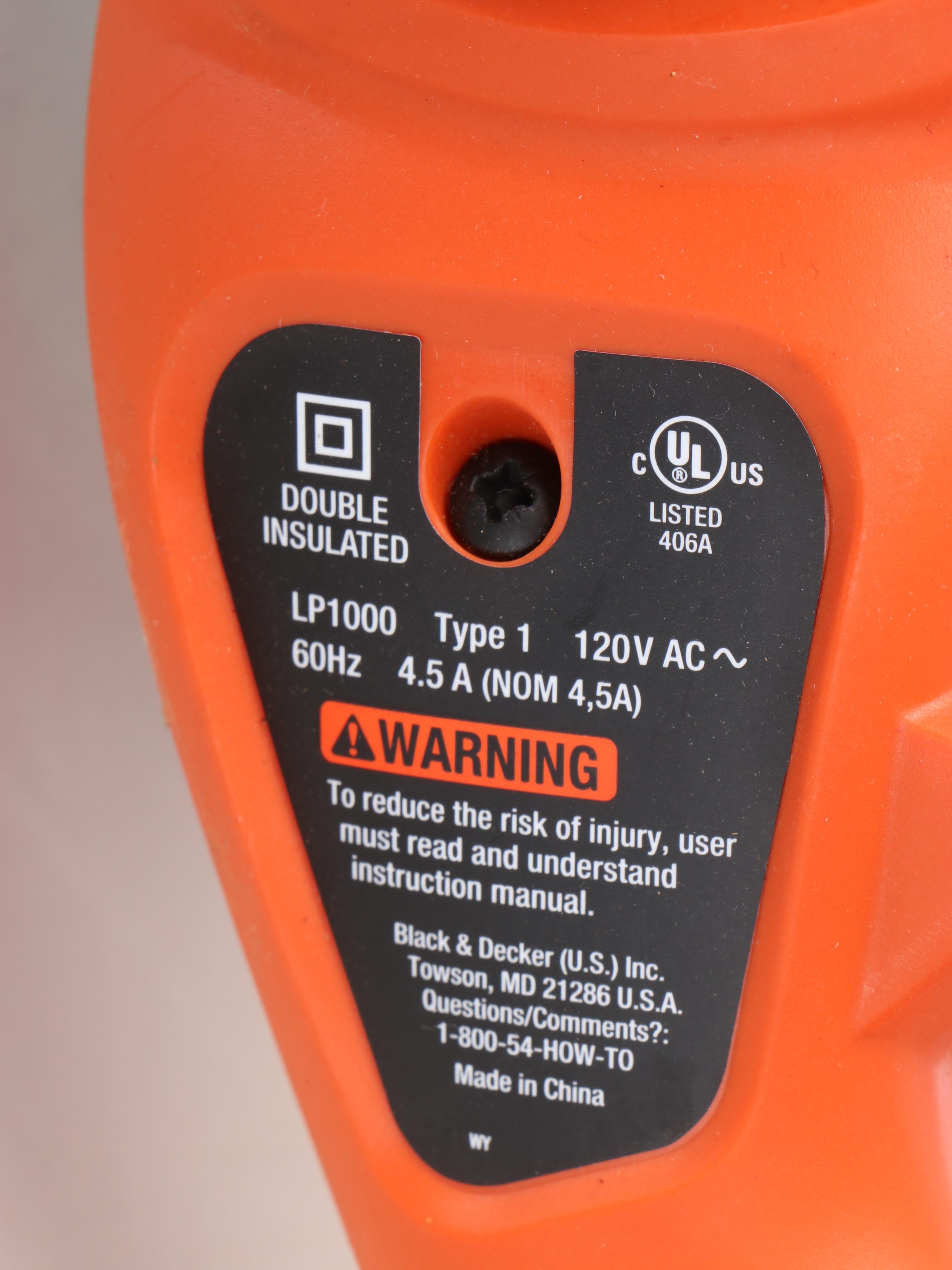 Sunjoe Electric Pole Chainsaw and String Trimmer & Black+Decker Alligator Lopper