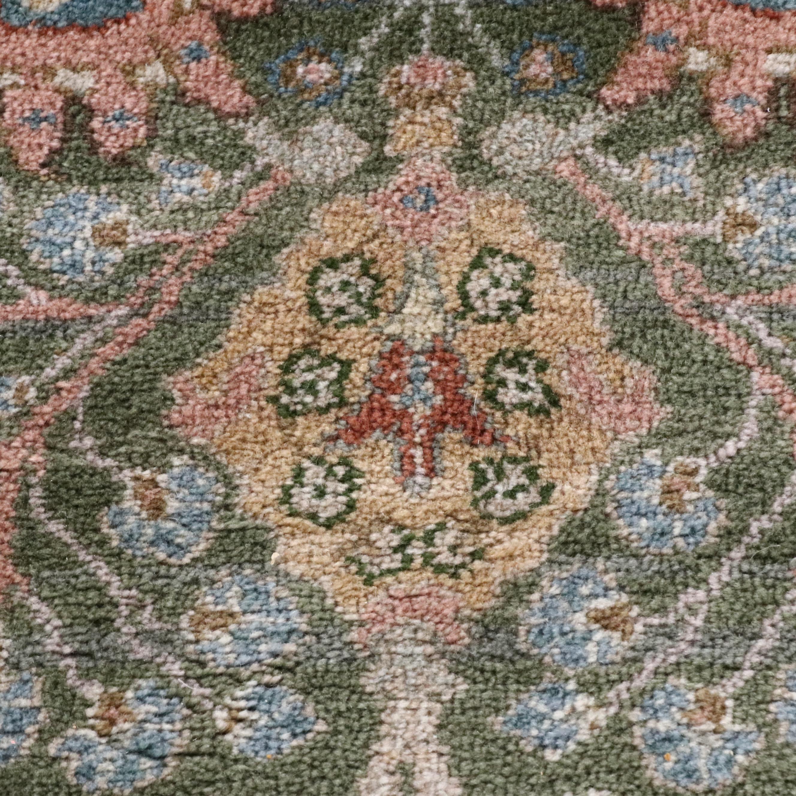 8'7 x 12'11 Machine Made Karastan "Green Persian Garden" Room Sized Rug