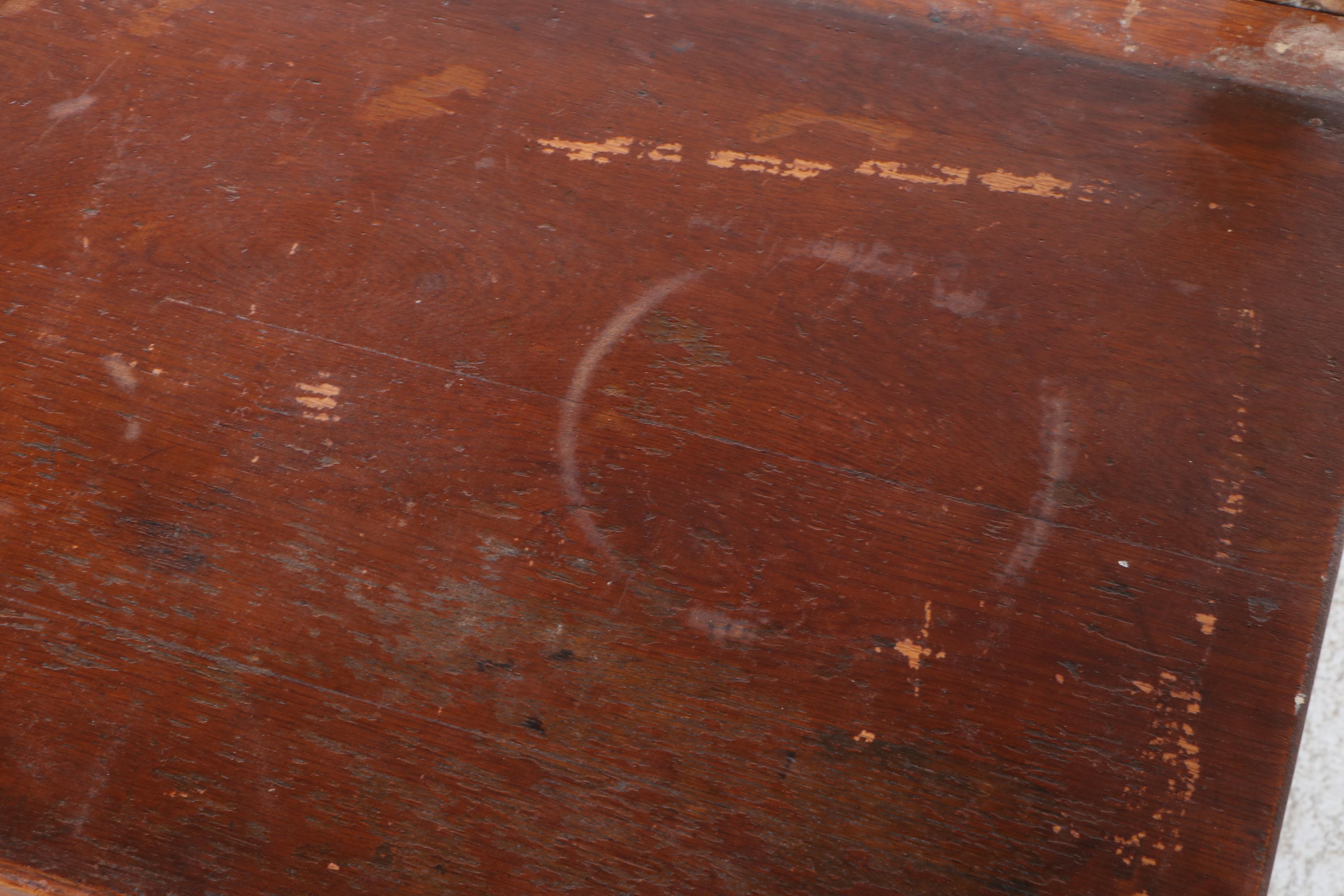 Late Victorian Oak Four-Drawer Dresser, Circa 1900