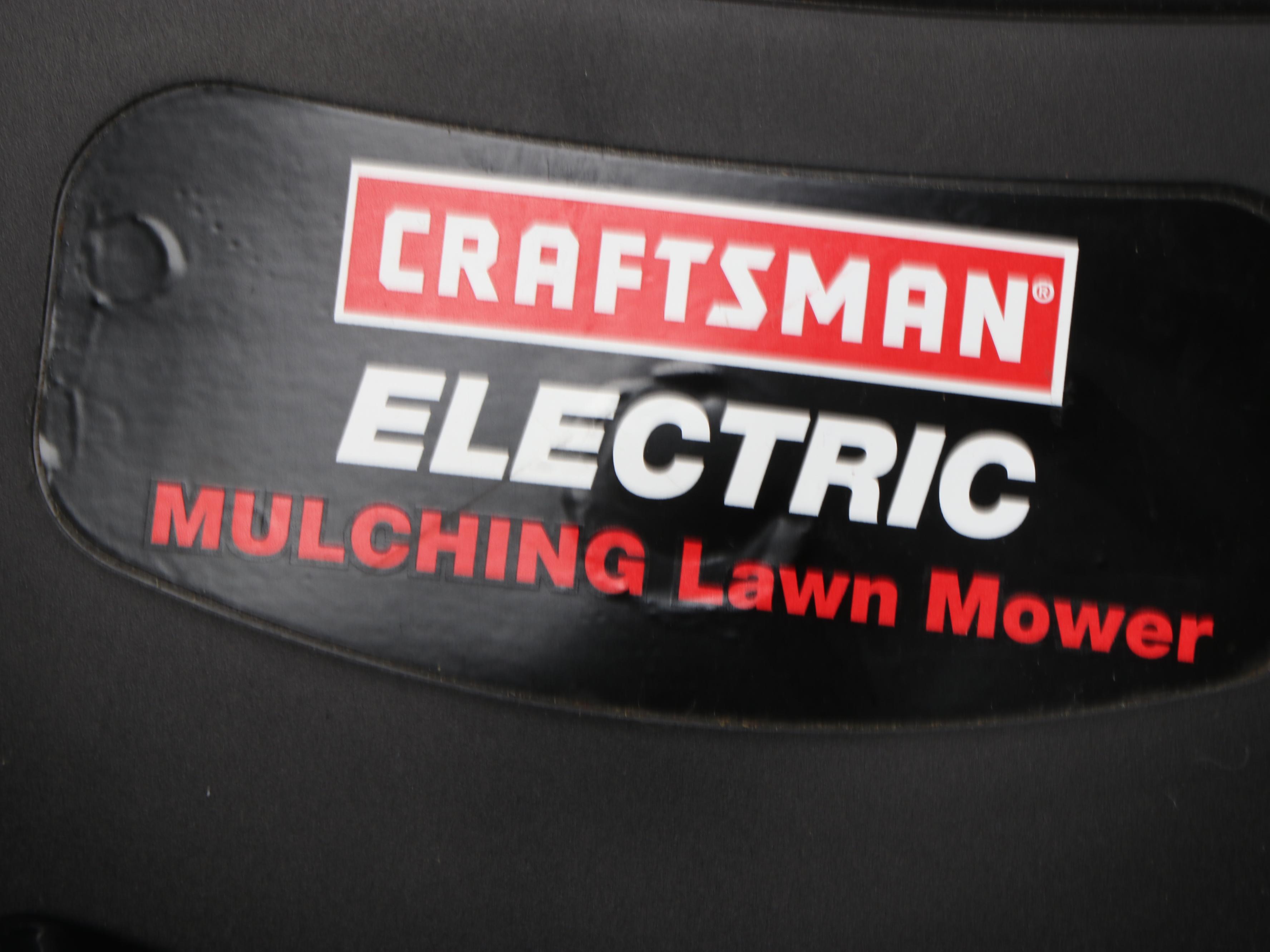 Craftsman Electric Mulching Lawn Mower