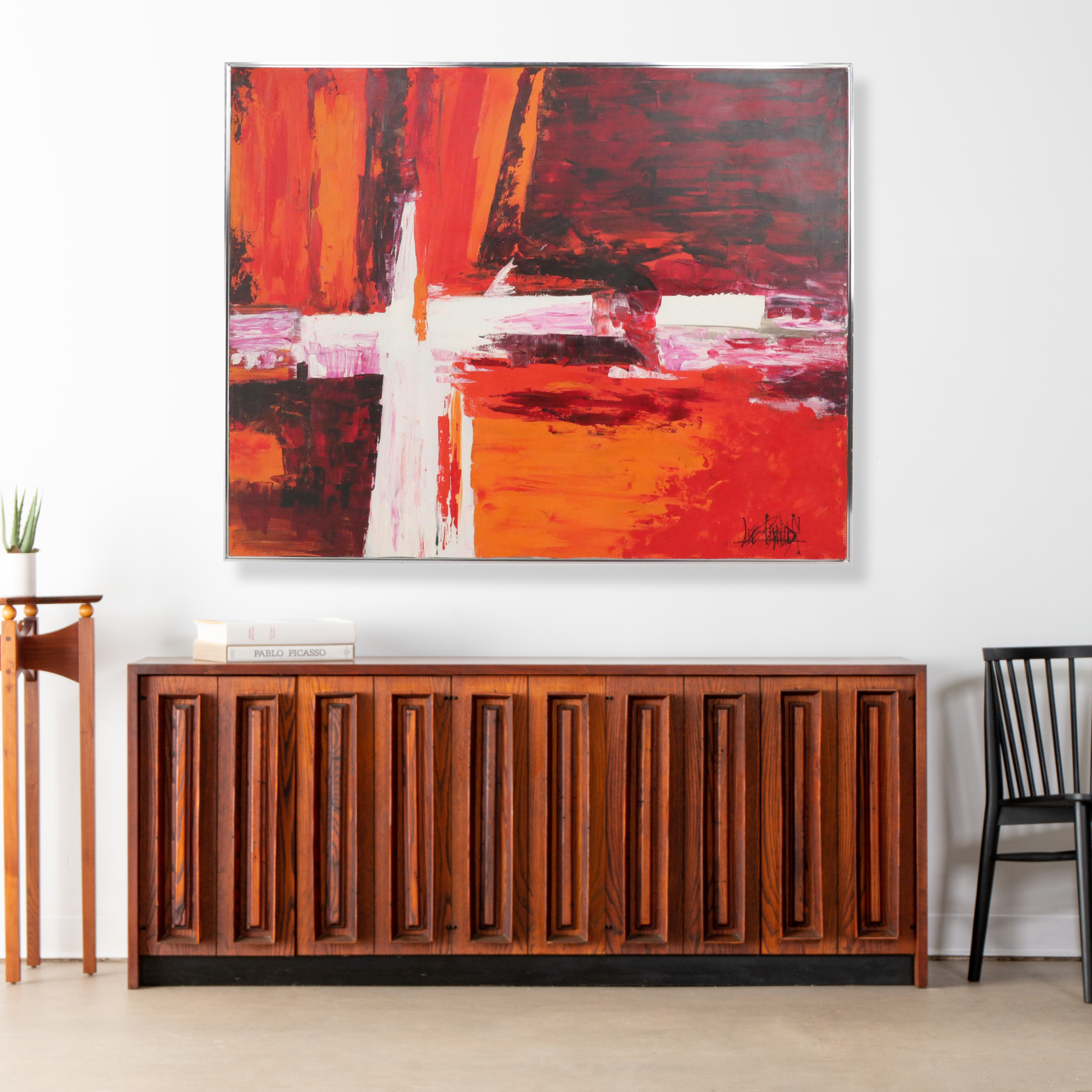 Lee Reynolds Vanguard Studios Large-Scale Abstract Acrylic Oil Painting