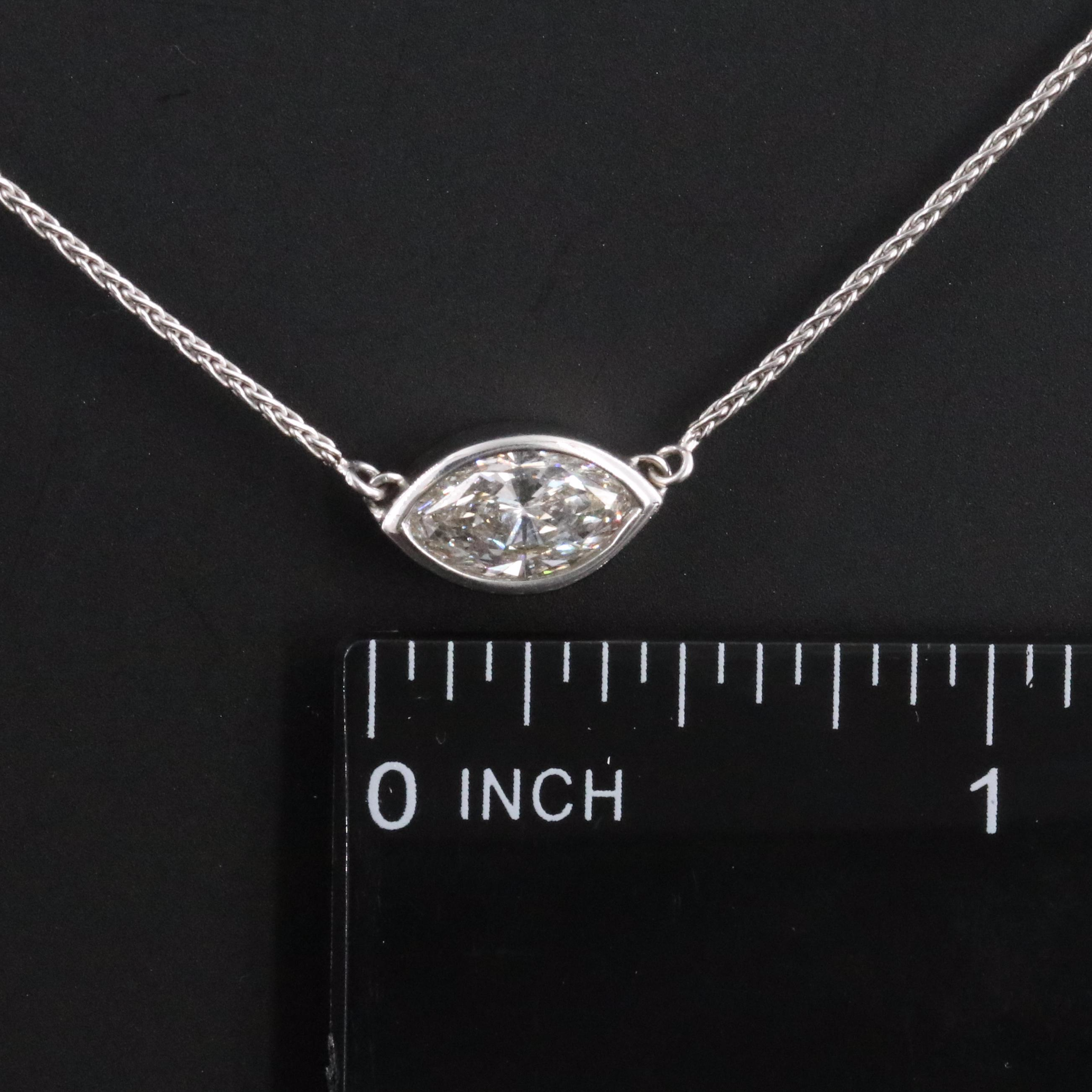 14K 1.15 CT Diamond Necklace