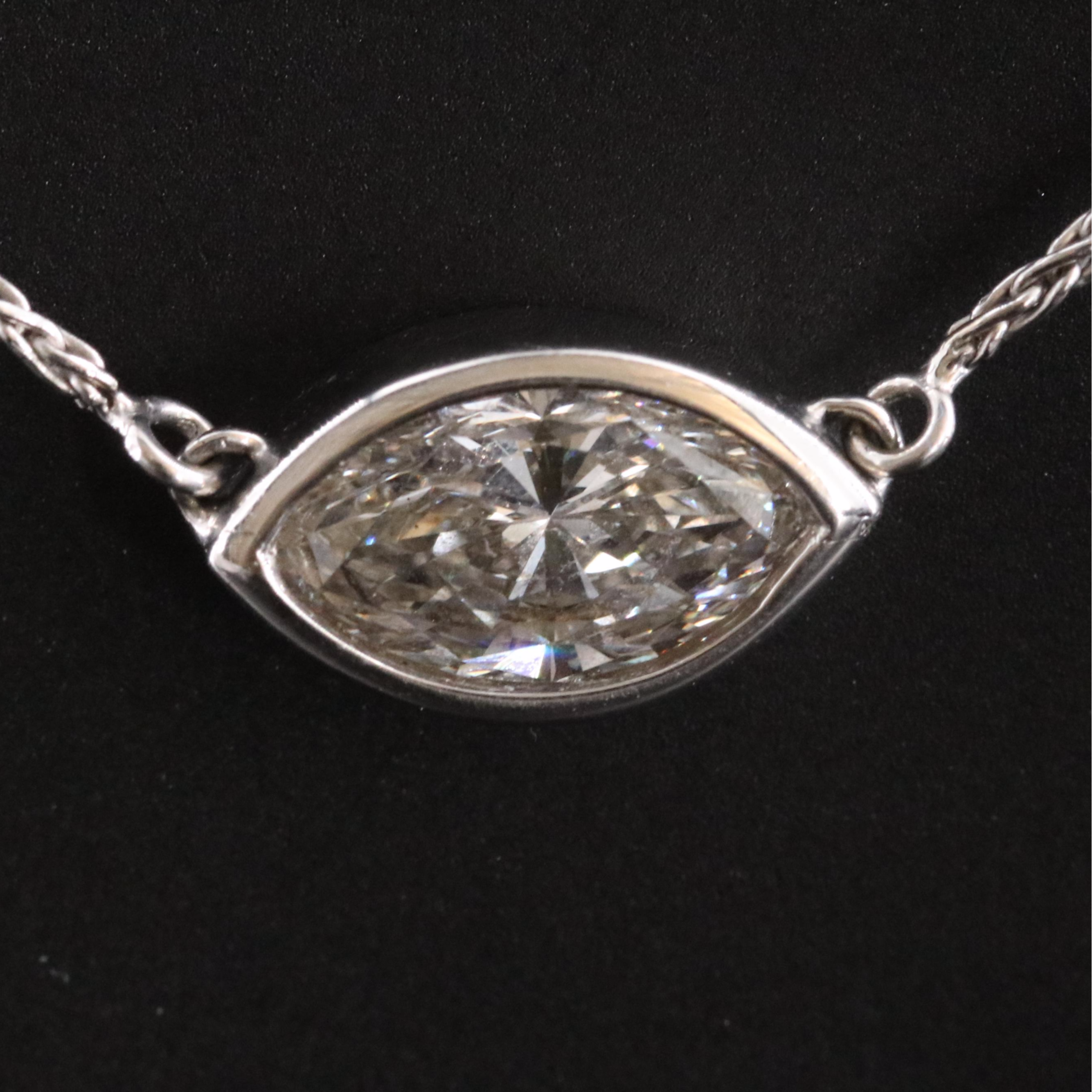 14K 1.15 CT Diamond Necklace