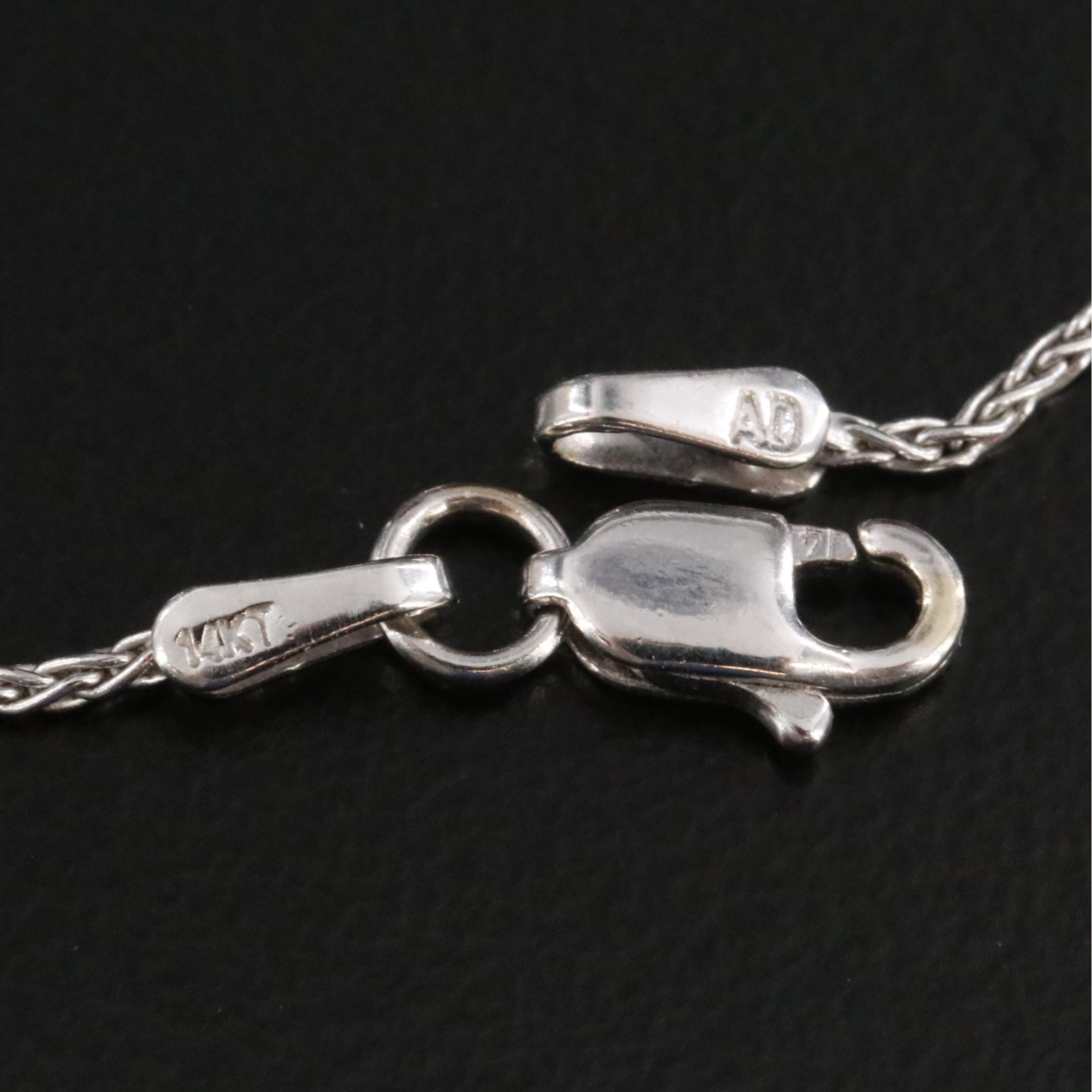 14K 1.15 CT Diamond Necklace