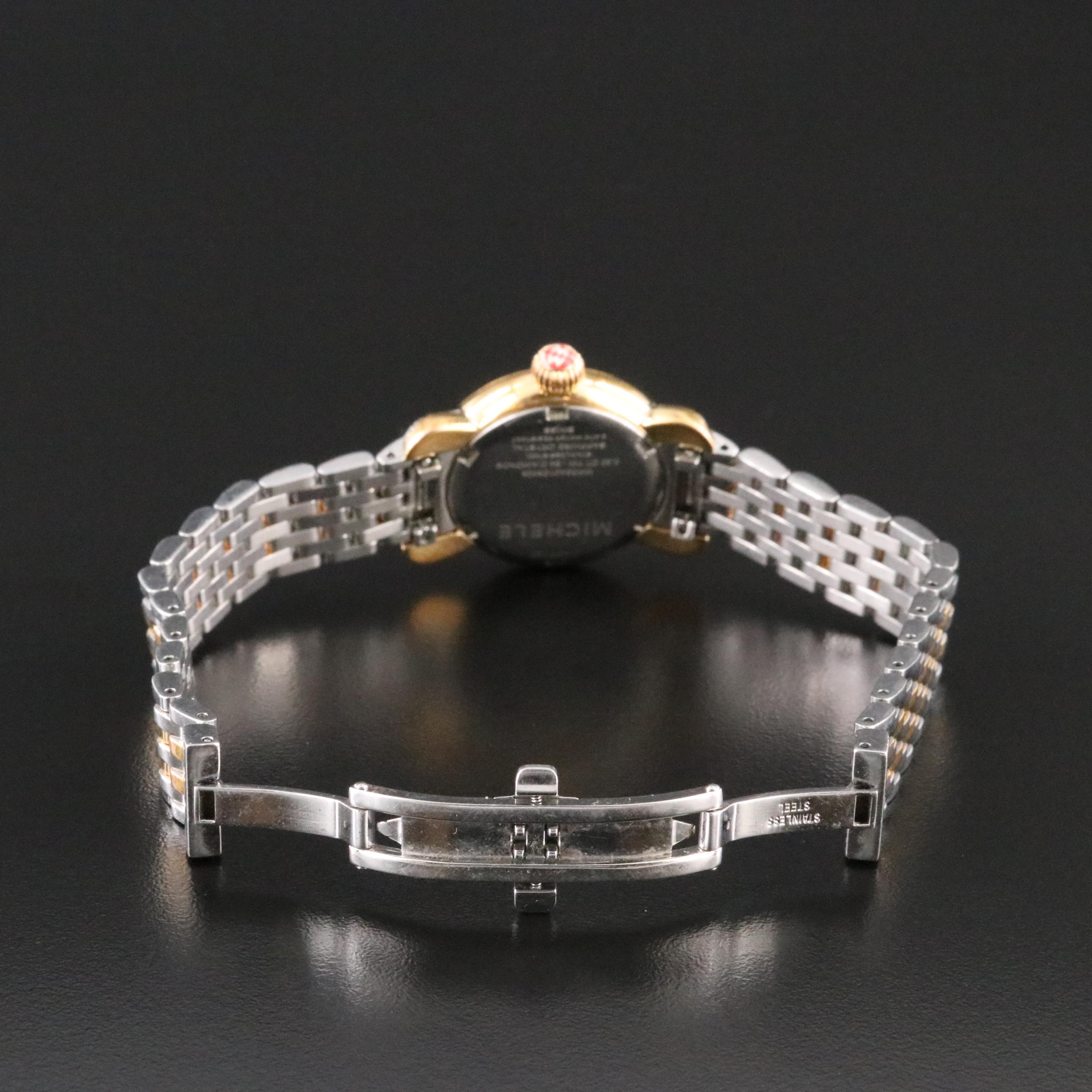 Michele CSX Diamond Quartz Watch