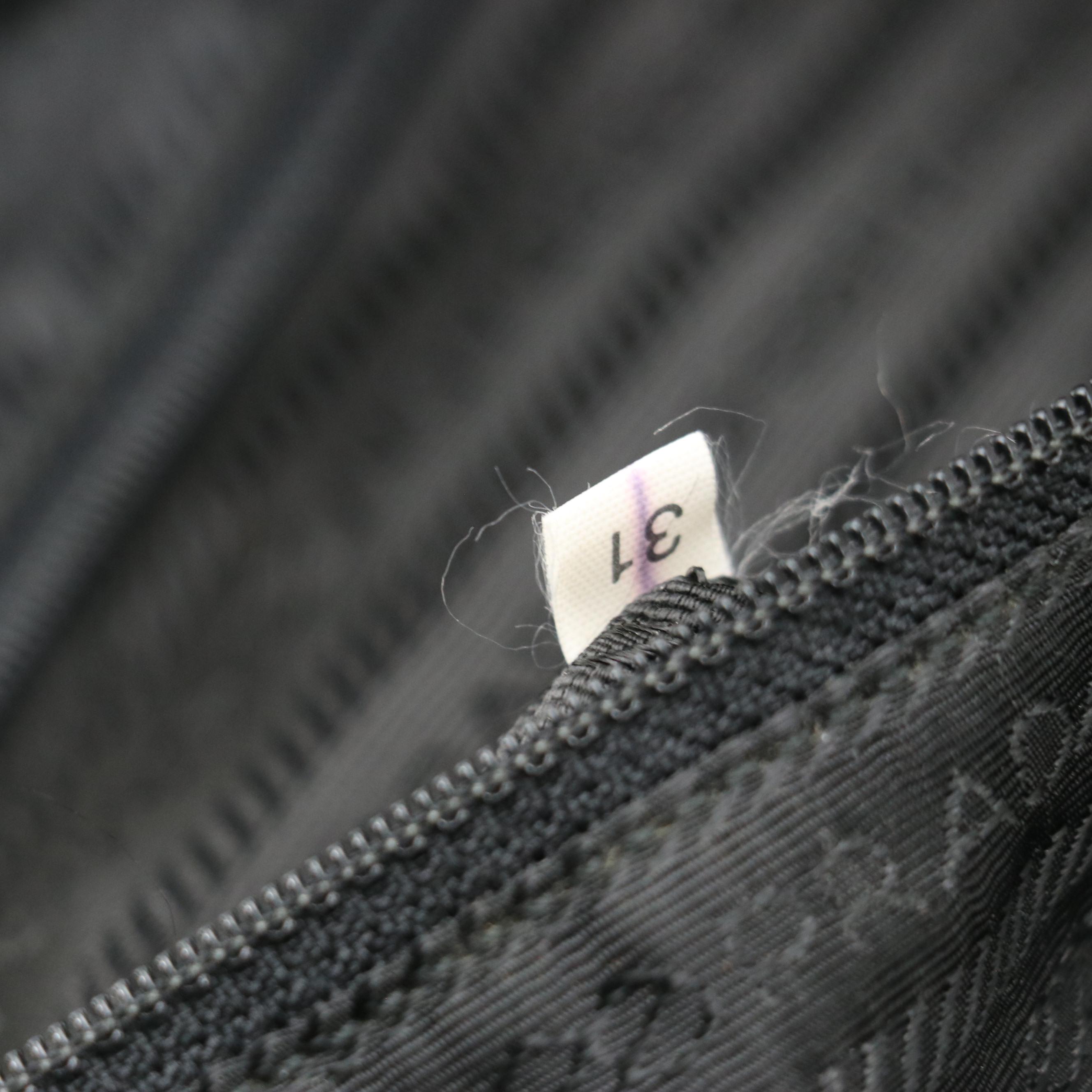 Prada Boston Bag in Black Nylon with Leather Trim