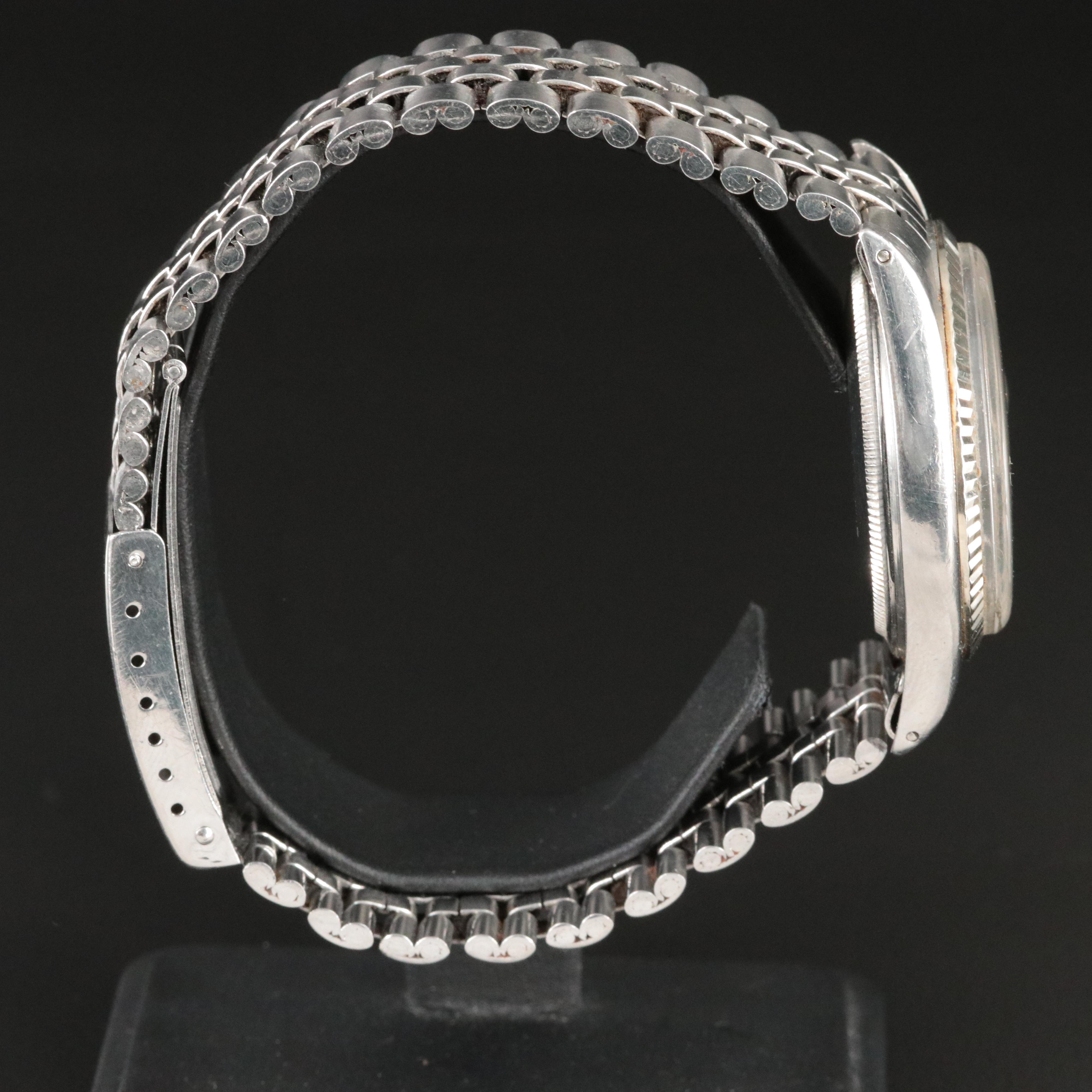 1970 Rolex Pie Pan Dial Datejust Watch