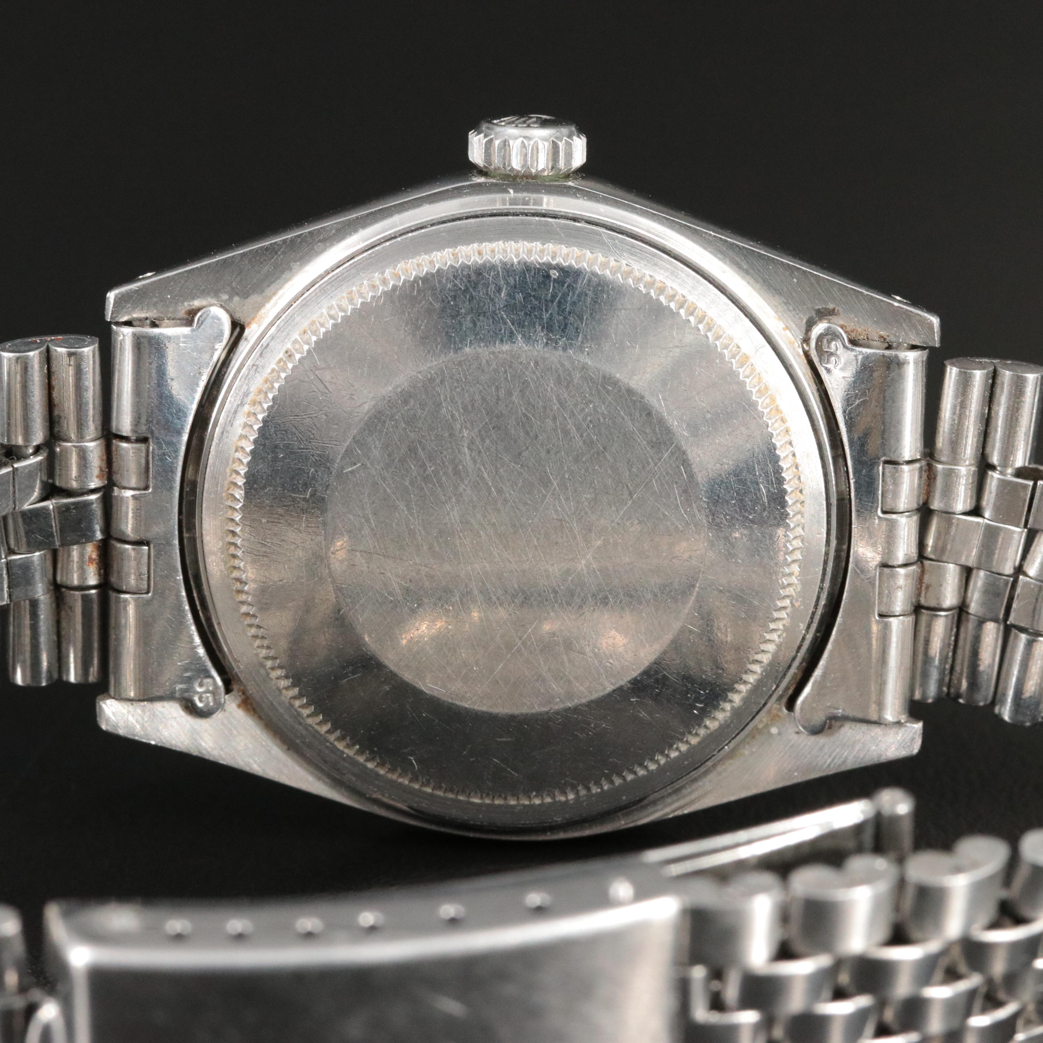 1970 Rolex Pie Pan Dial Datejust Watch
