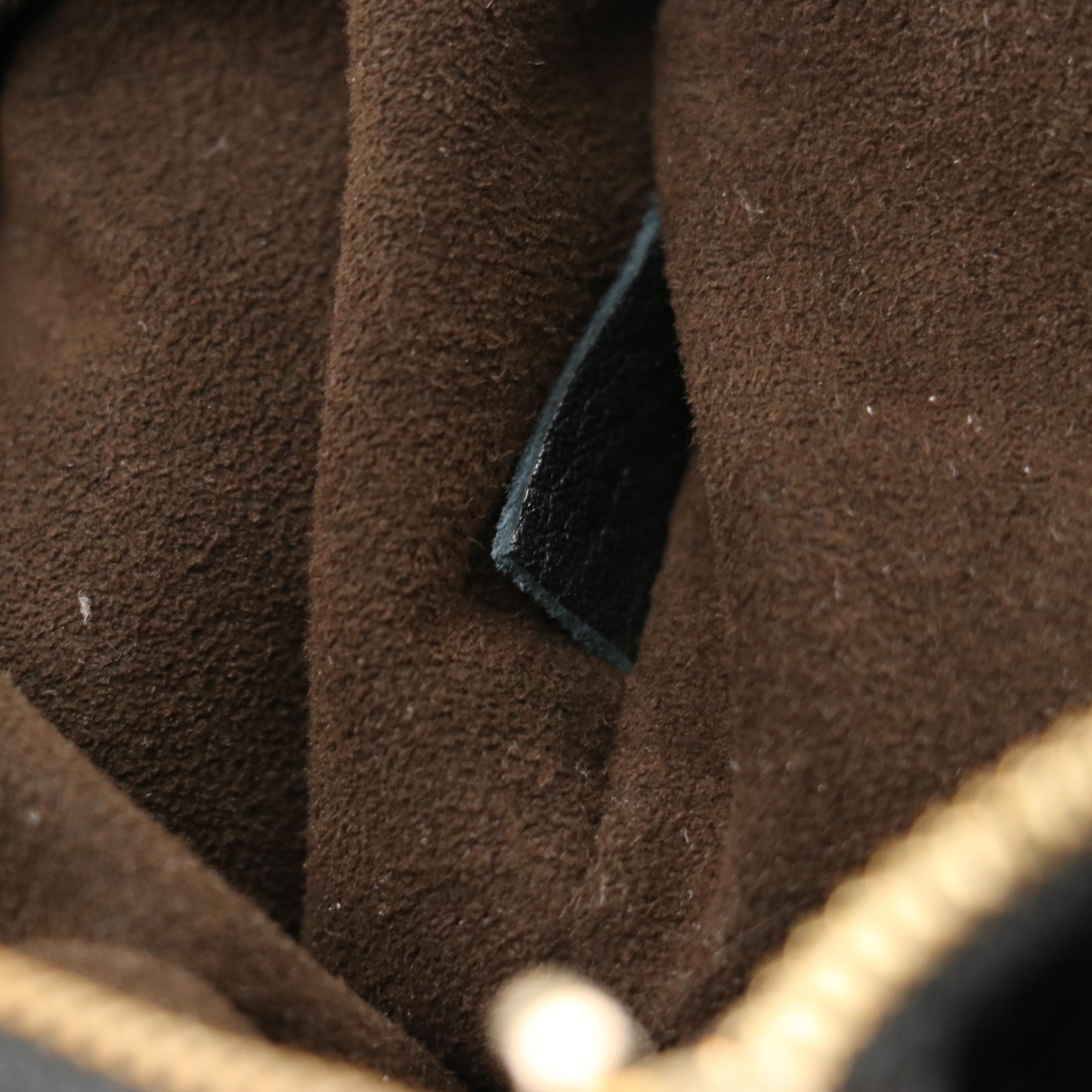 Louis Vuitton Selene PM Hobo Two-Way Bag in Monogram Mahina Leather