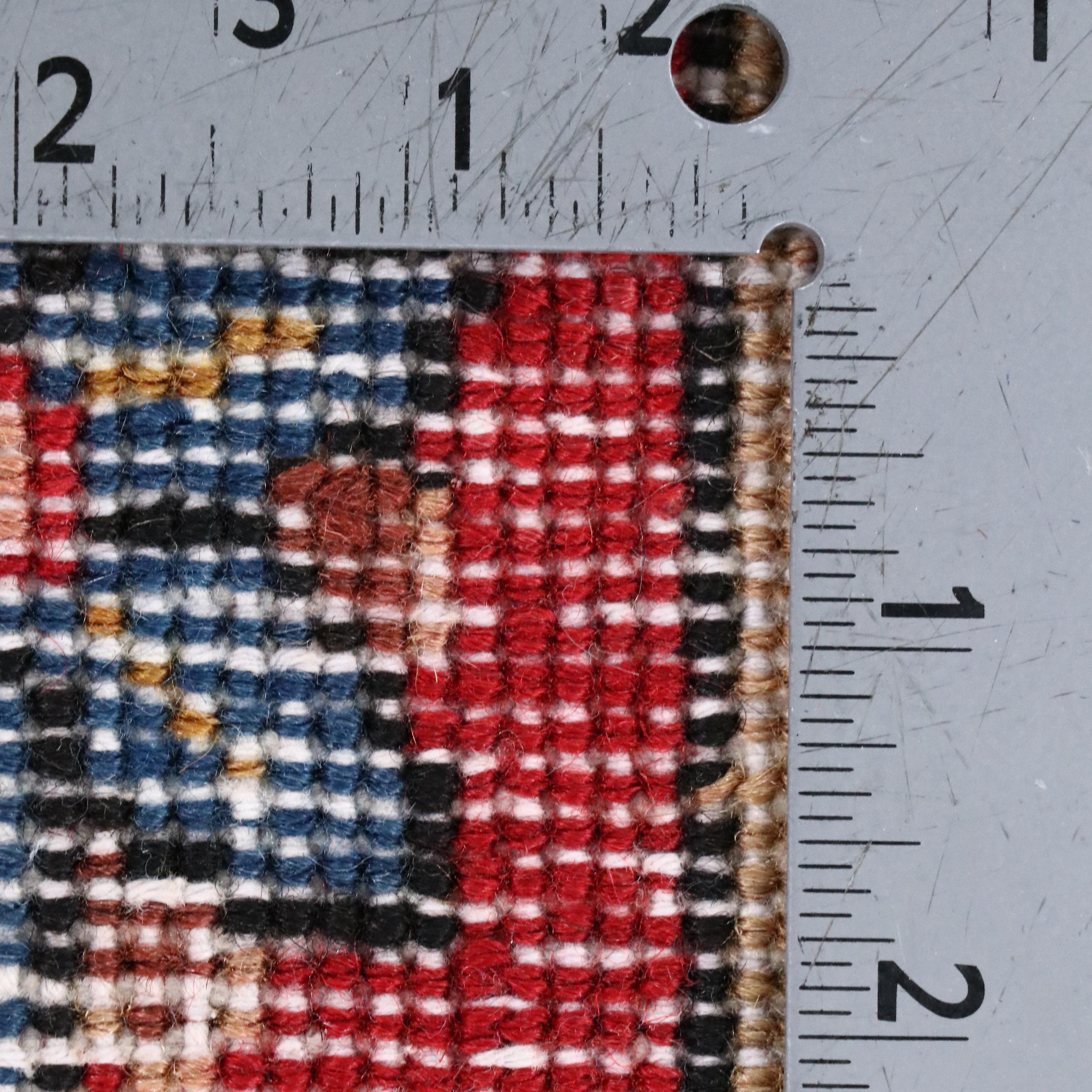 9'9 x 13'4 Hand-Knotted Persian Kashmar Room-Sized Rug