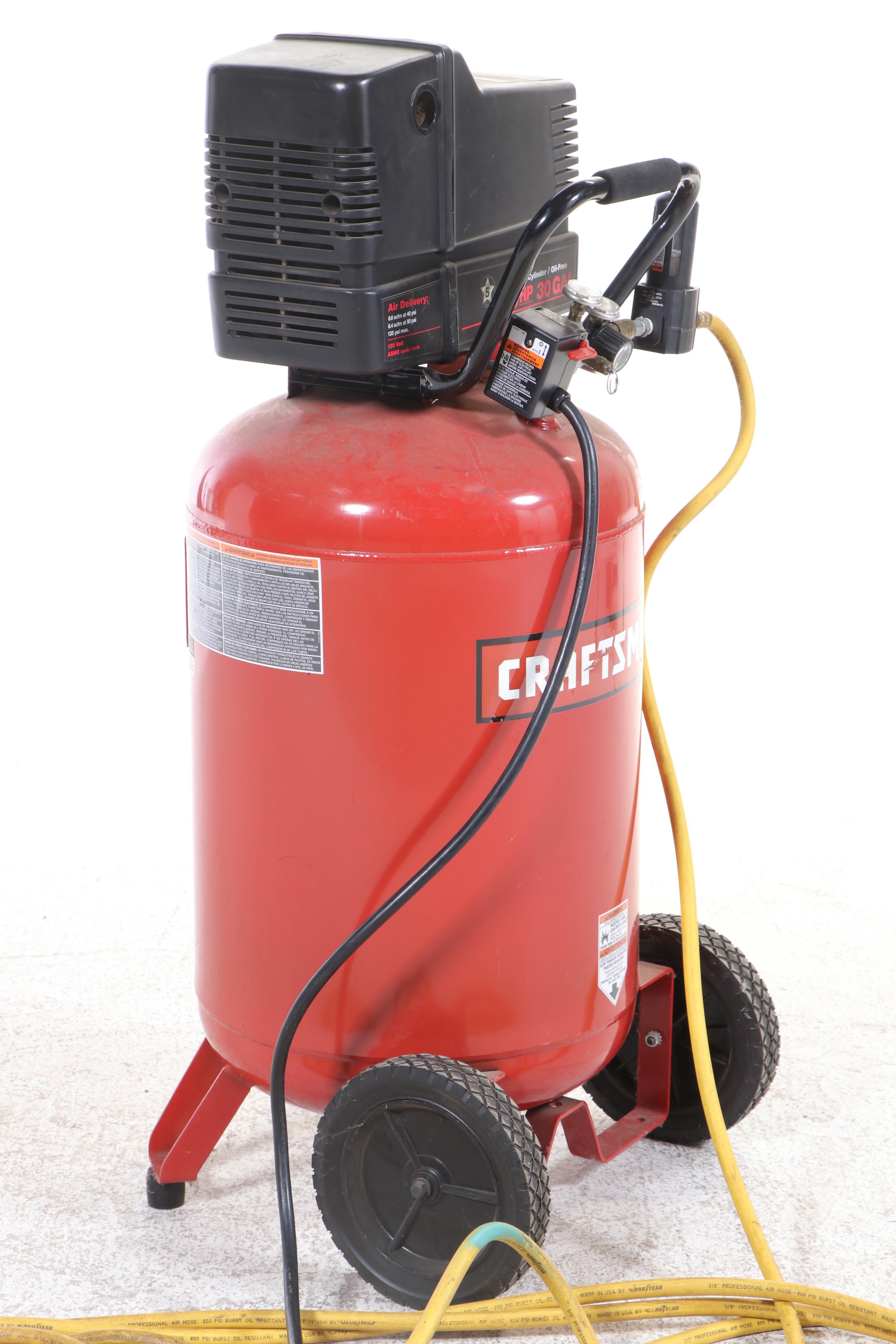 Craftsman Model 919.165140 30 Gallon Single Cylinder Air Compressor