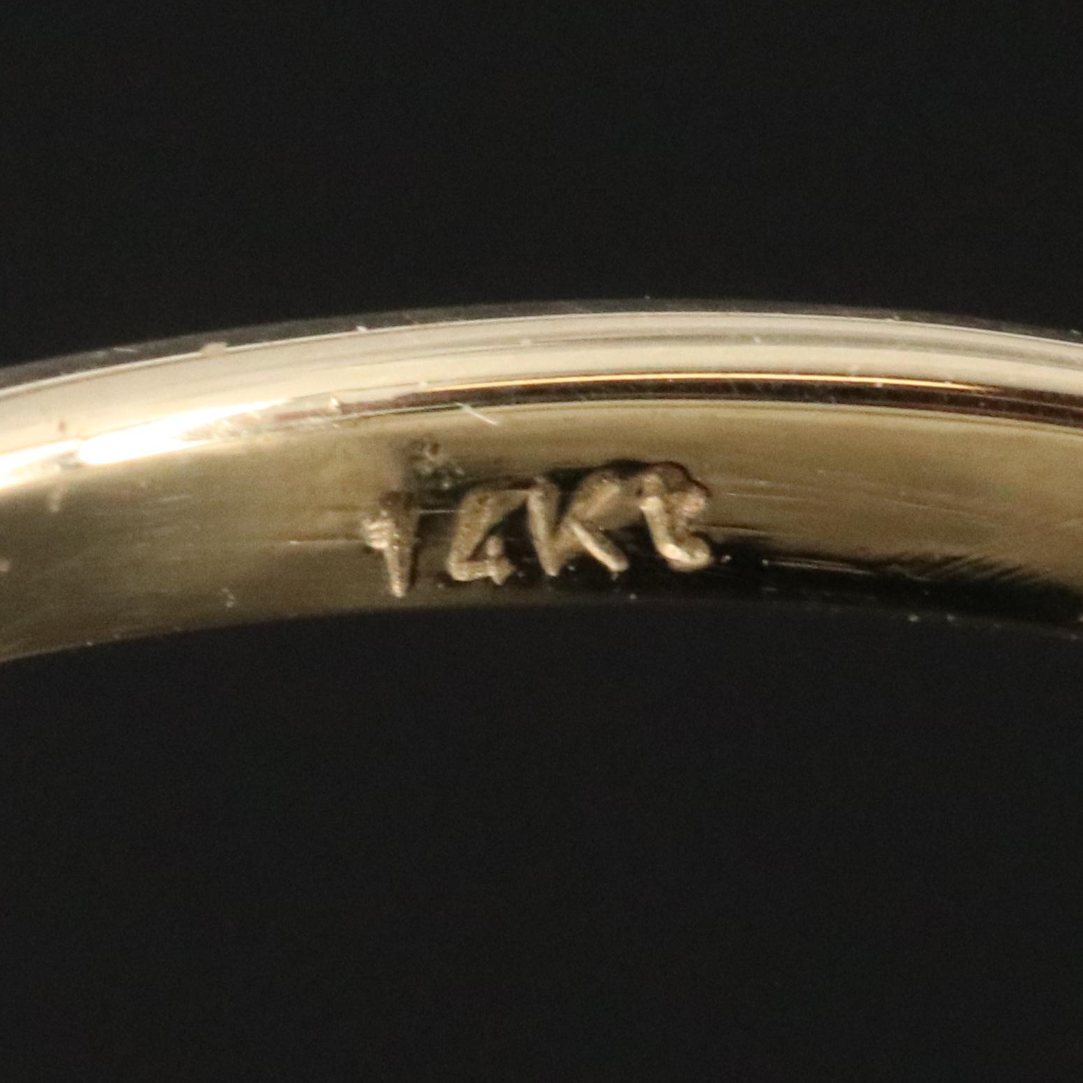 14K 3.03 CTW Lab Grown Diamond Solitaire Ring with IGI Report