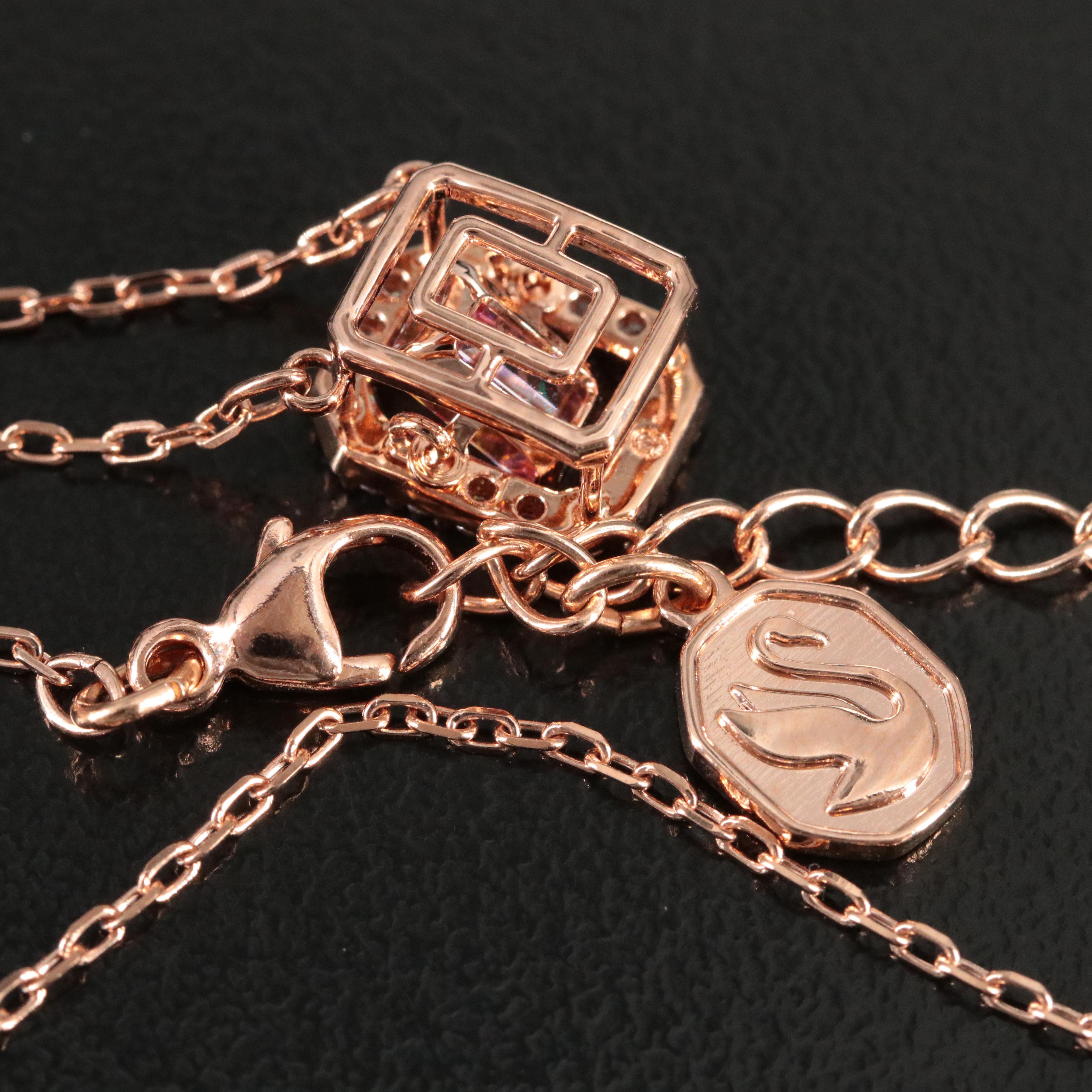 Swarovski Articulated Crystal Pendant Necklace