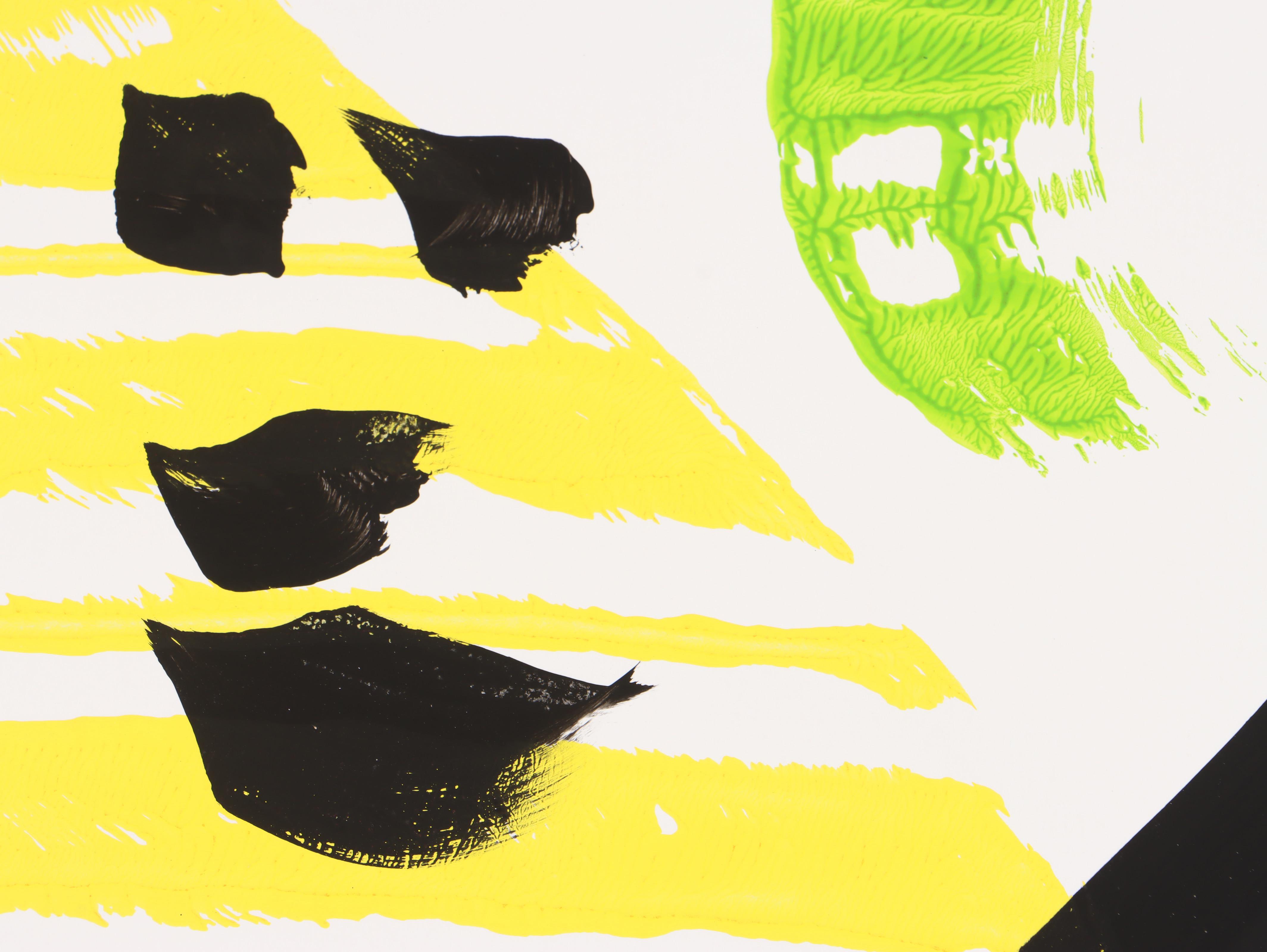 Peter Robert Keil Stylized Acrylic Portrait