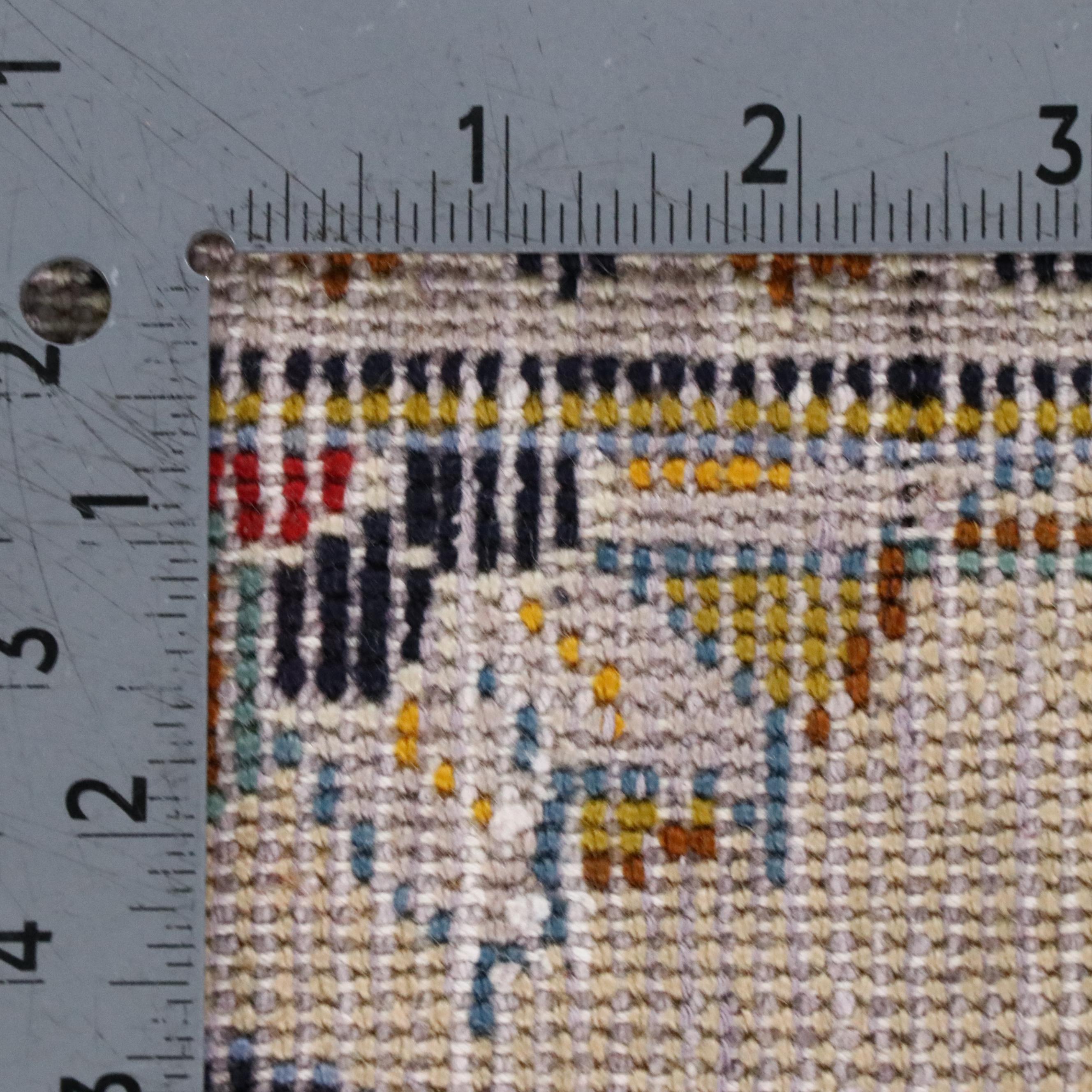 8'8 x 11'7 Hand-Knotted Persian Nain Area Rug