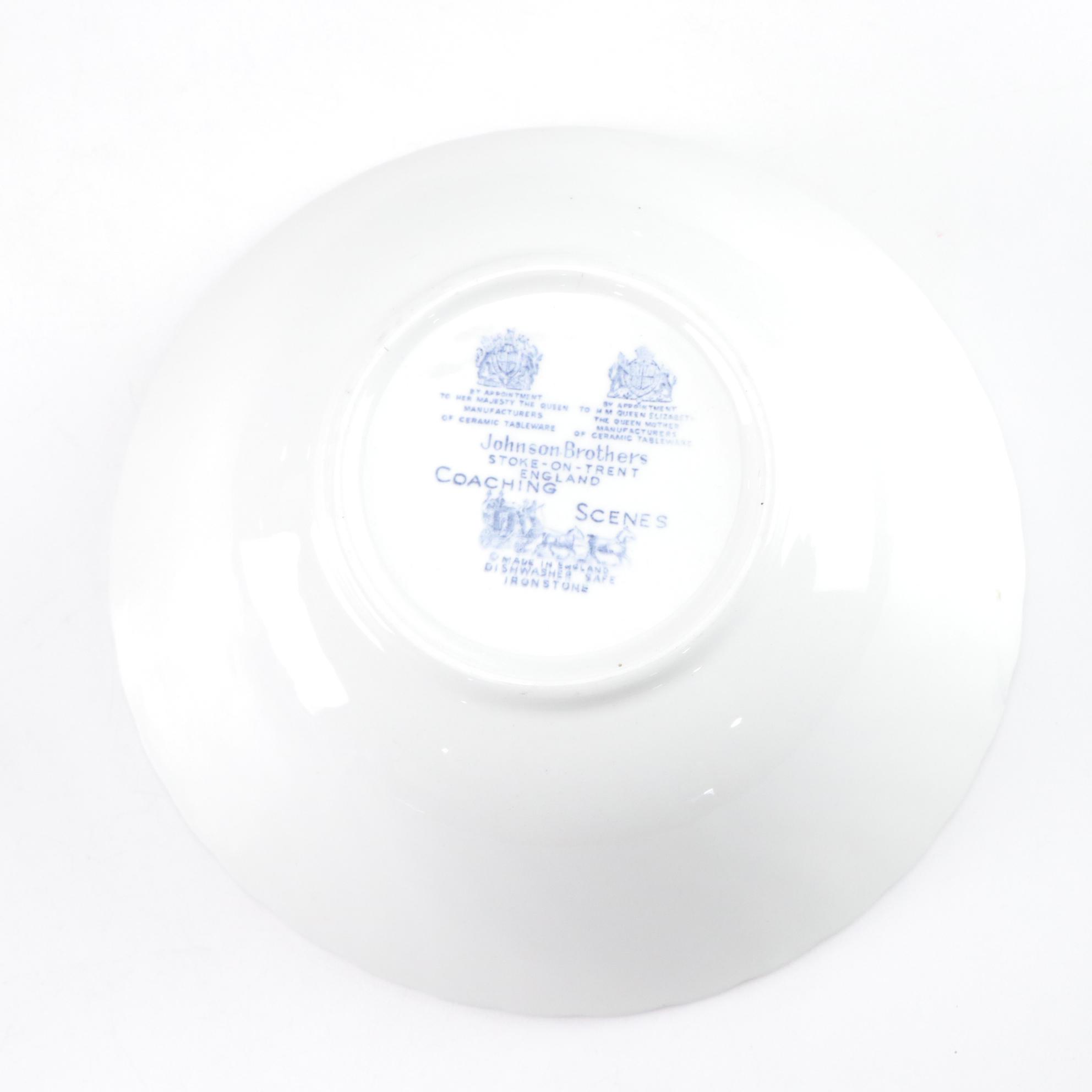 Johnson Bros. "Coaching Scenes" Dinnerware Set with Serving Bowl