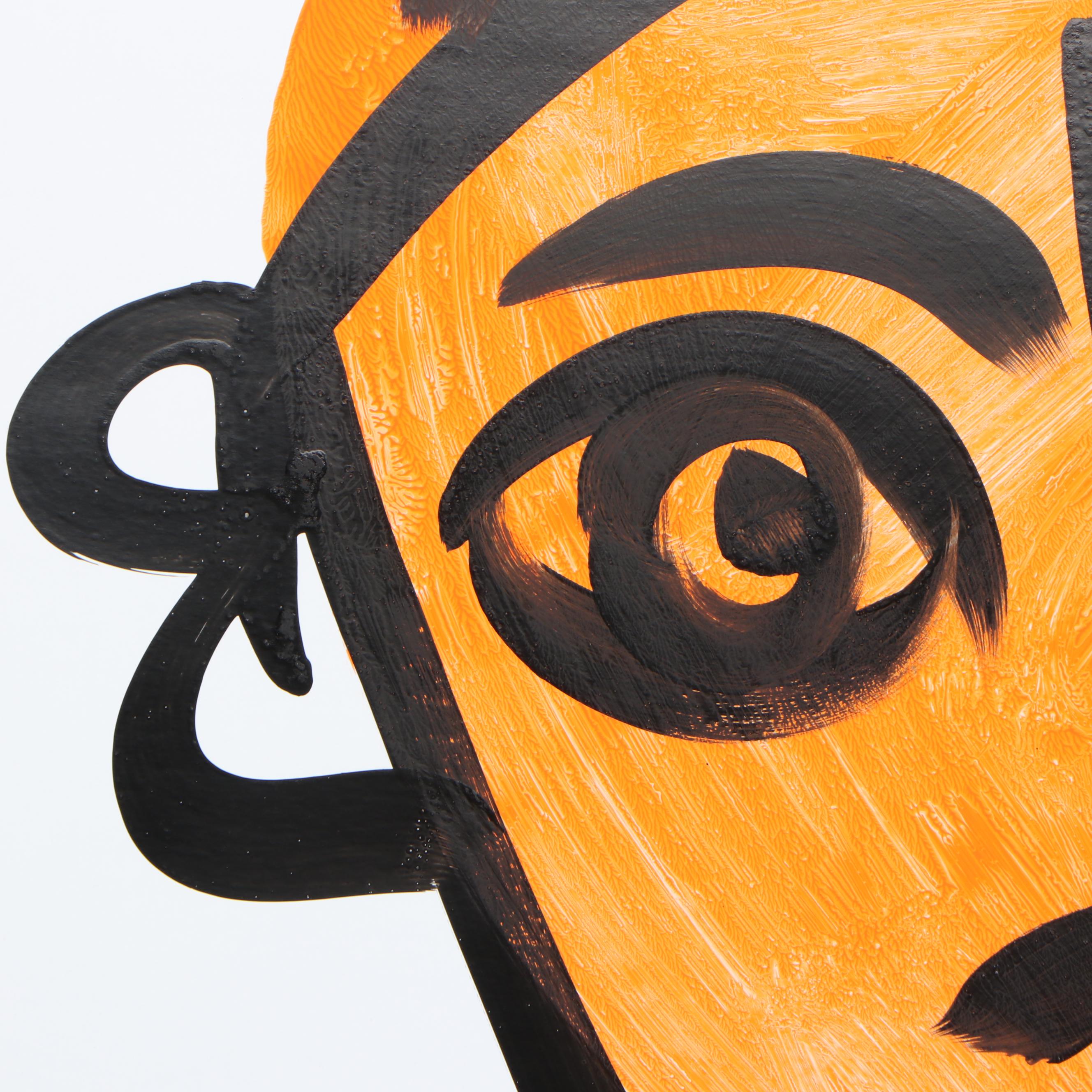 Peter Keil Abstract Acrylic Portrait