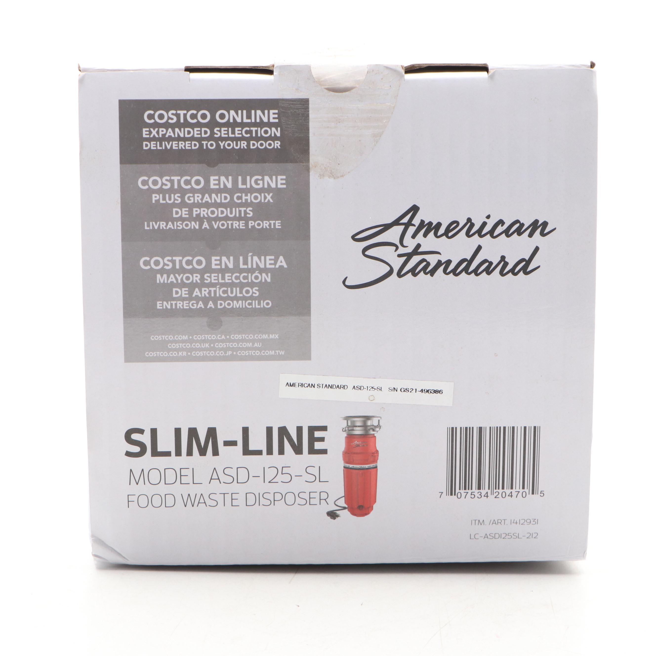 American Standard Slim-Line Food Waste Disposer