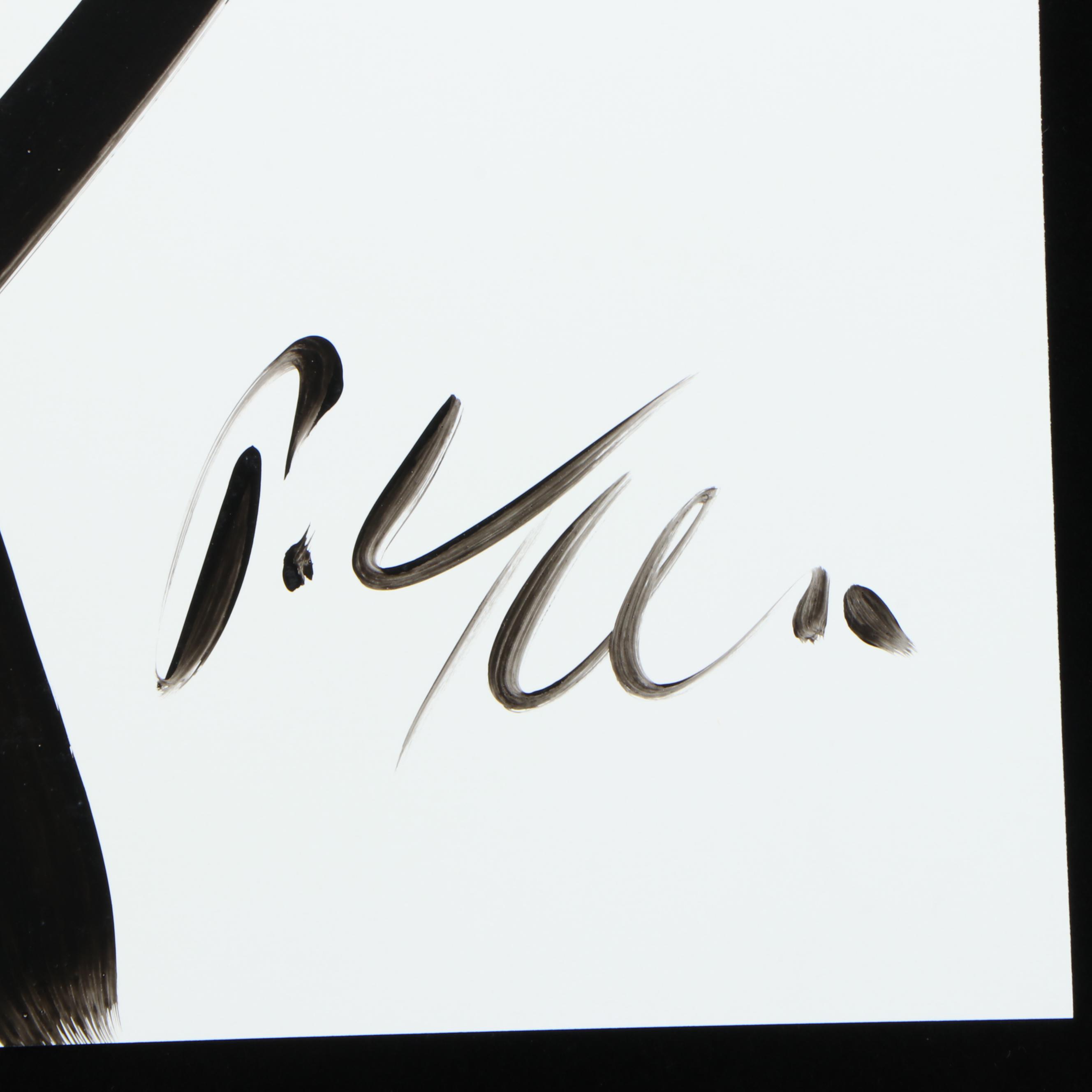 Peter Keil Abstract Acrylic Portrait