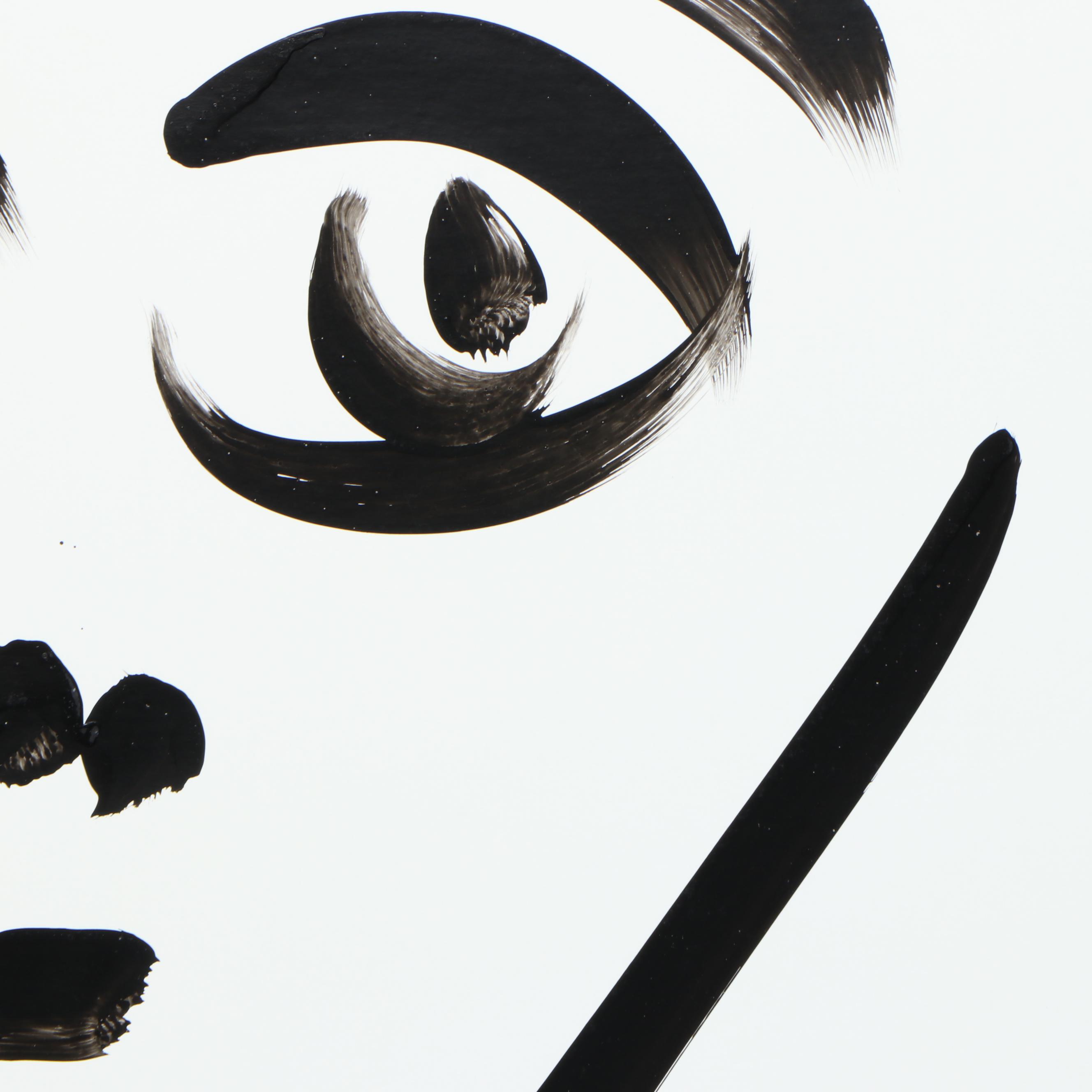 Peter Keil Abstract Acrylic Portrait