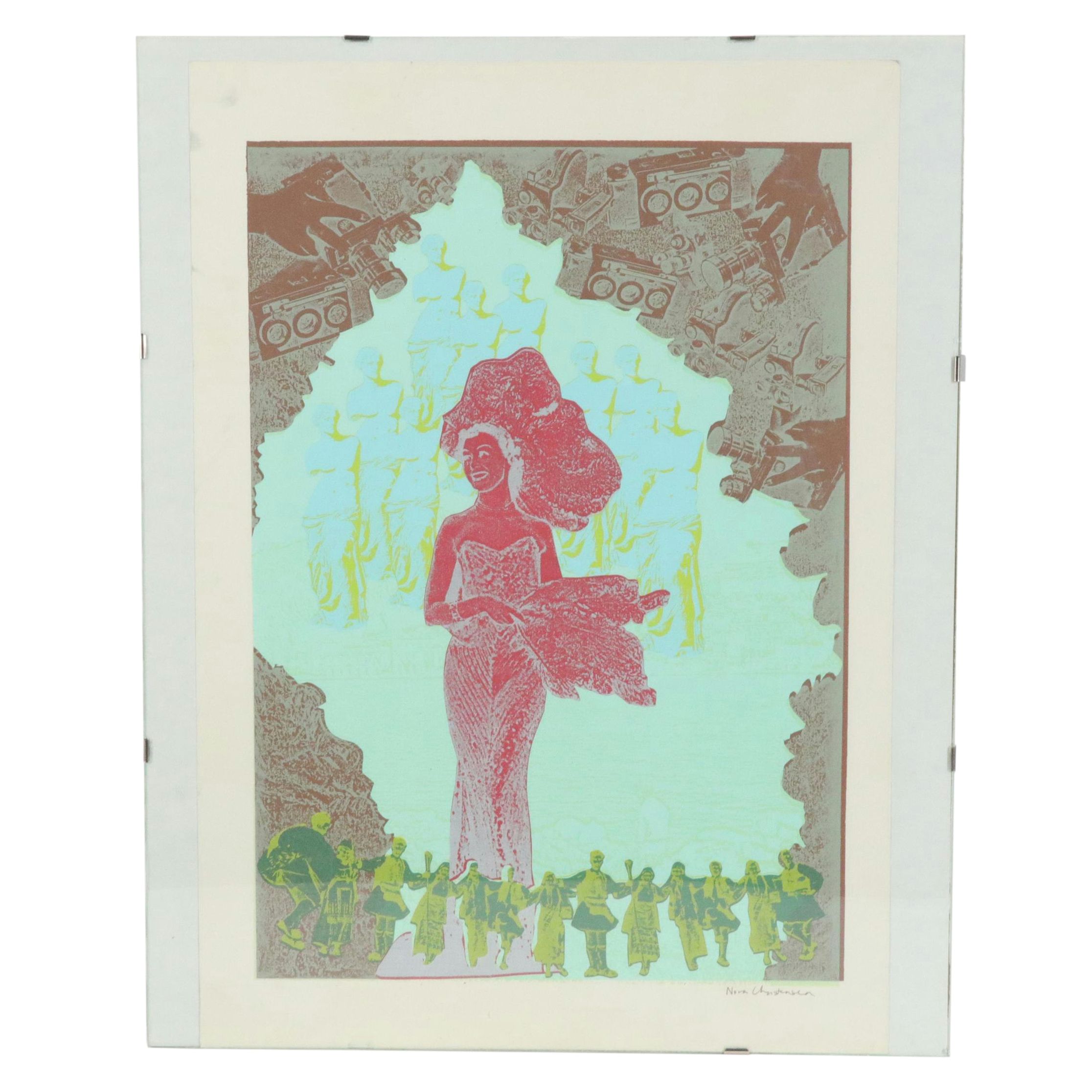Nora Christensen Figural Screenprint