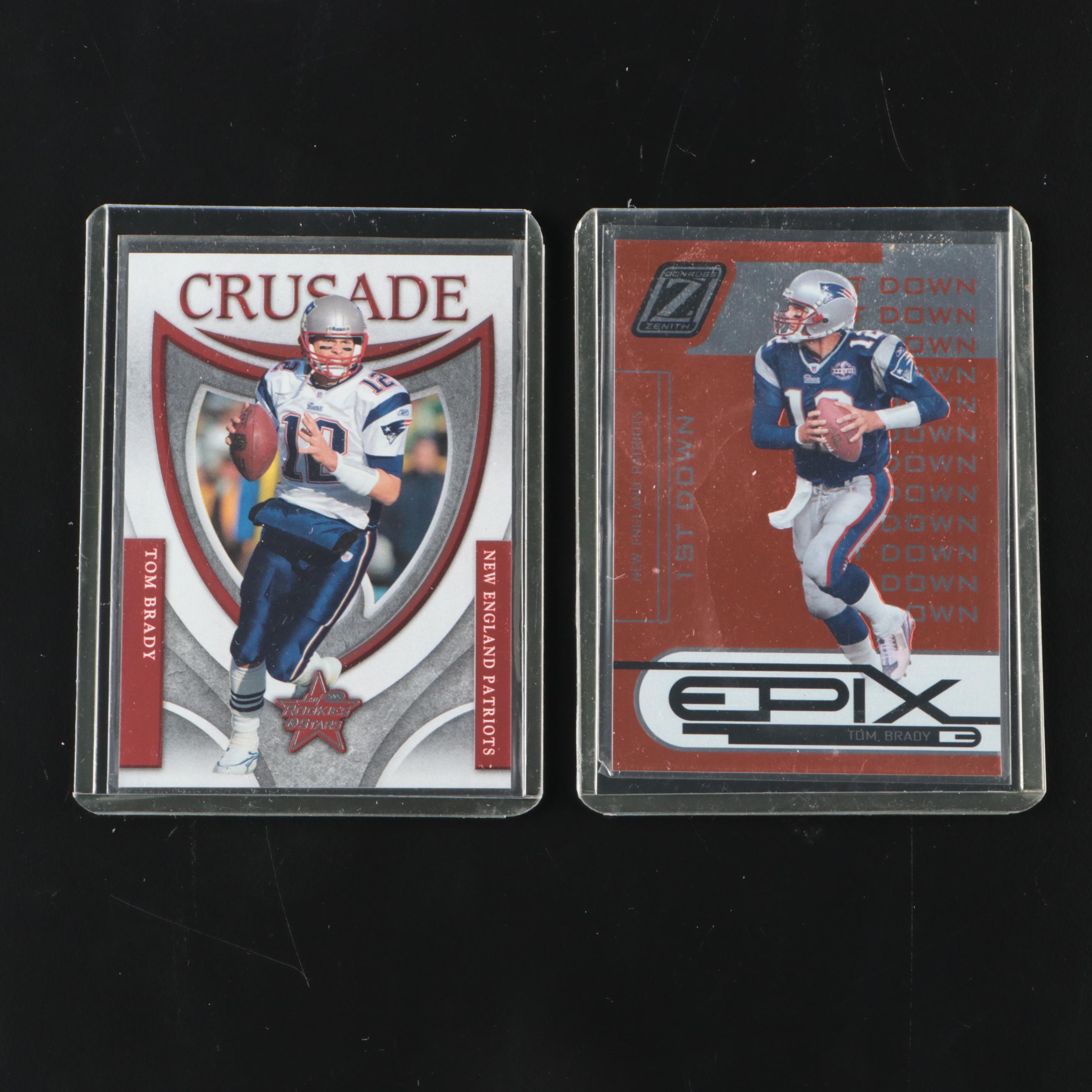 Score, Zenith, and Other Tom Brady New England Patriots Serial Numbered Cards