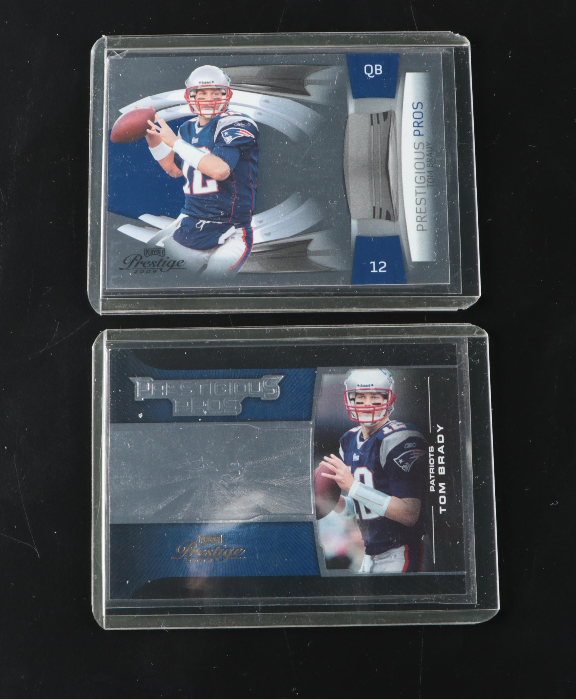 Score, Zenith, and Other Tom Brady New England Patriots Serial Numbered Cards