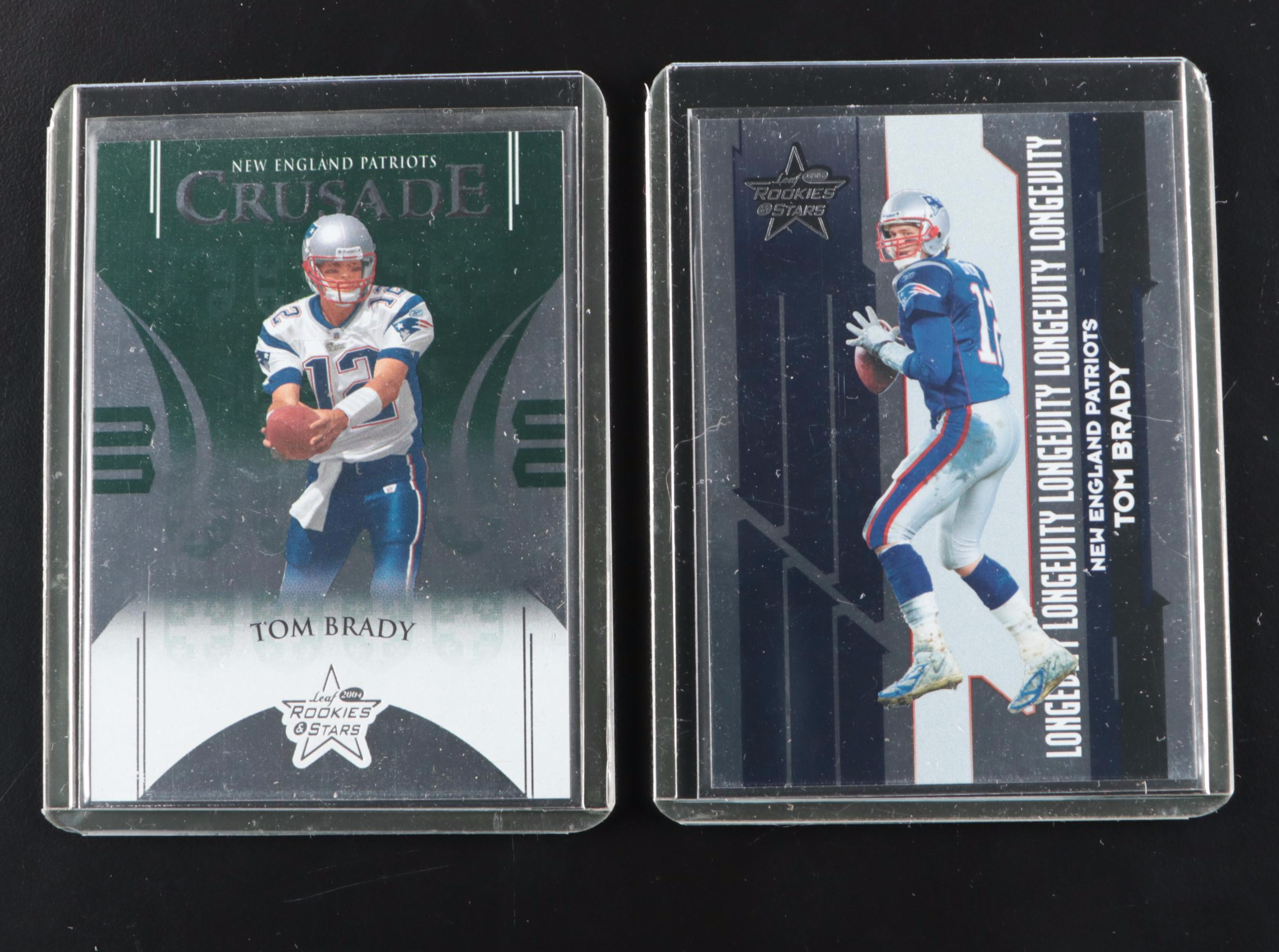 Score, Zenith, and Other Tom Brady New England Patriots Serial Numbered Cards