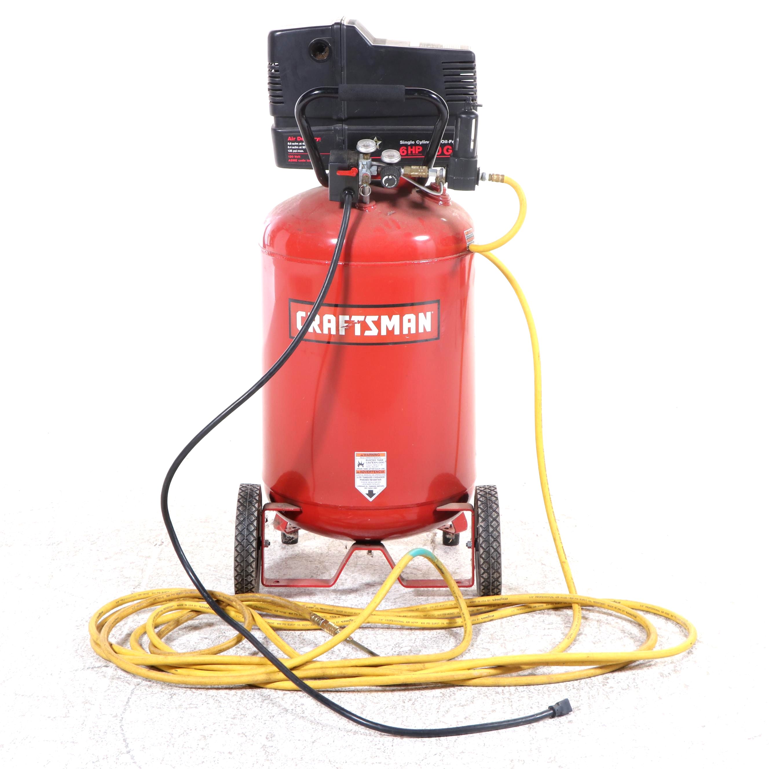 Craftsman Model 919.165140 30 Gallon Single Cylinder Air Compressor