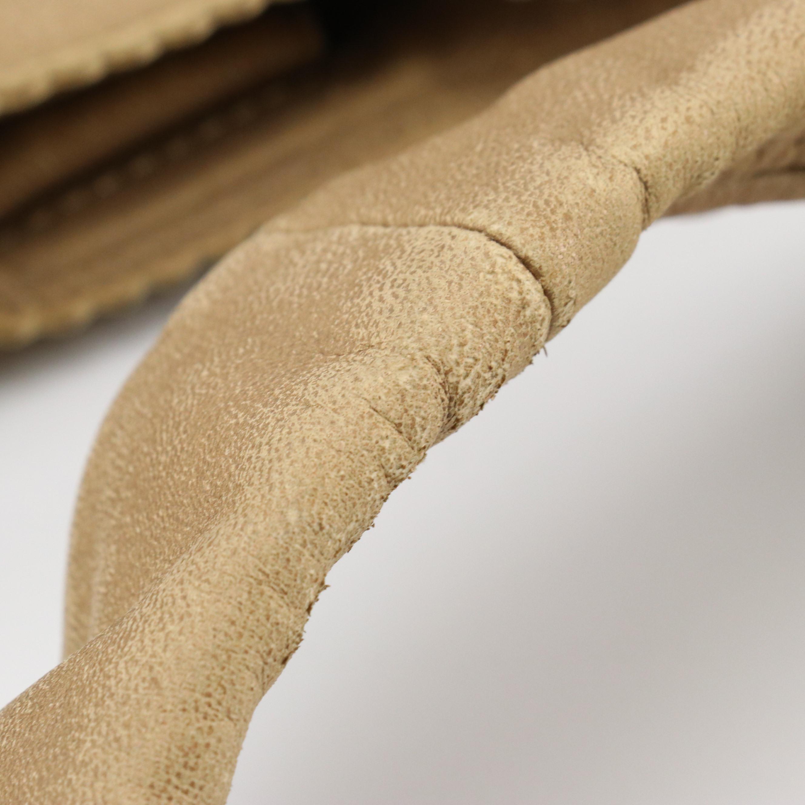 Loewe Hobo Shoulder Bag in Metallic Bronze Lambskin Leather