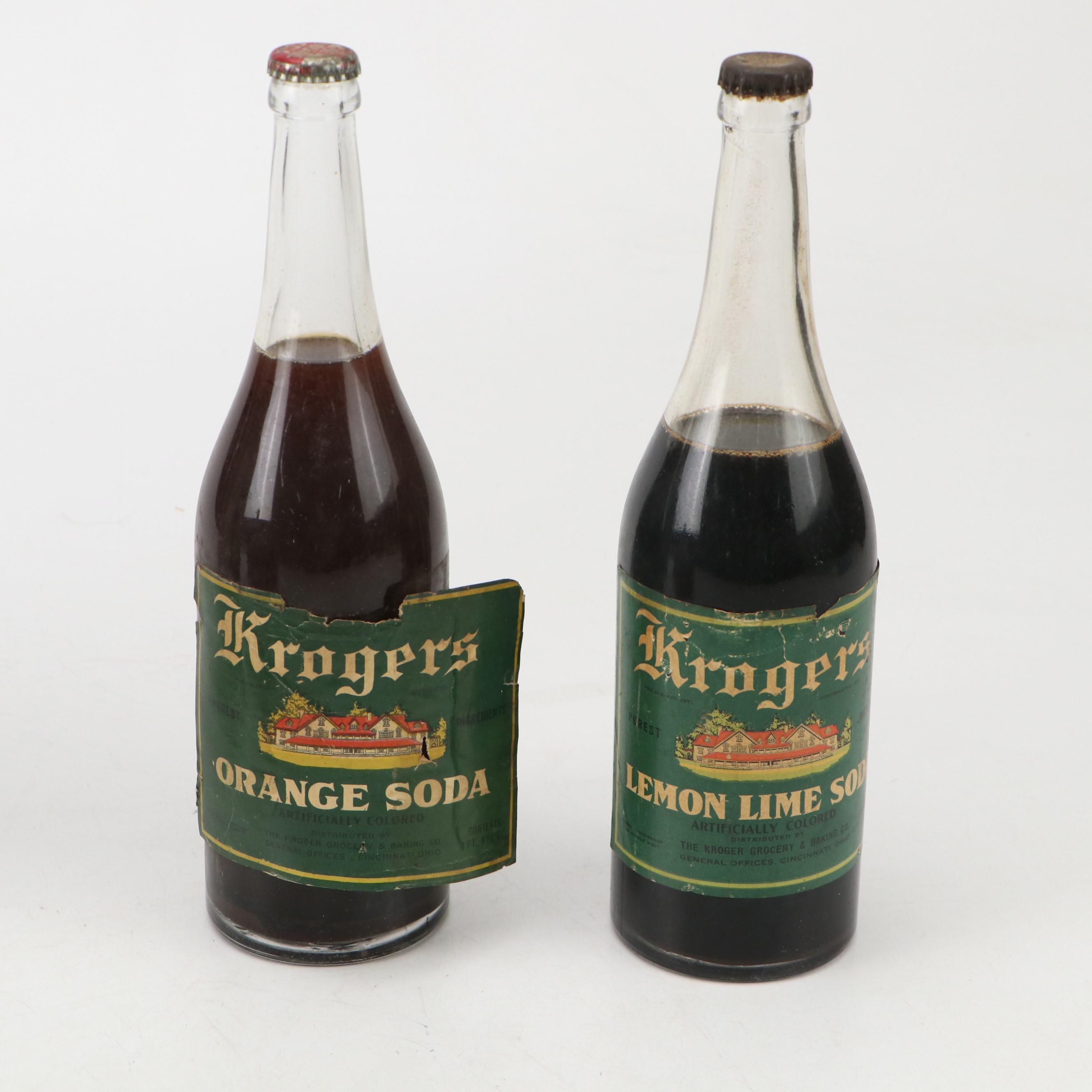 Kroger Lemon Lime Soda Bottles, Country Club Lard Tin and More