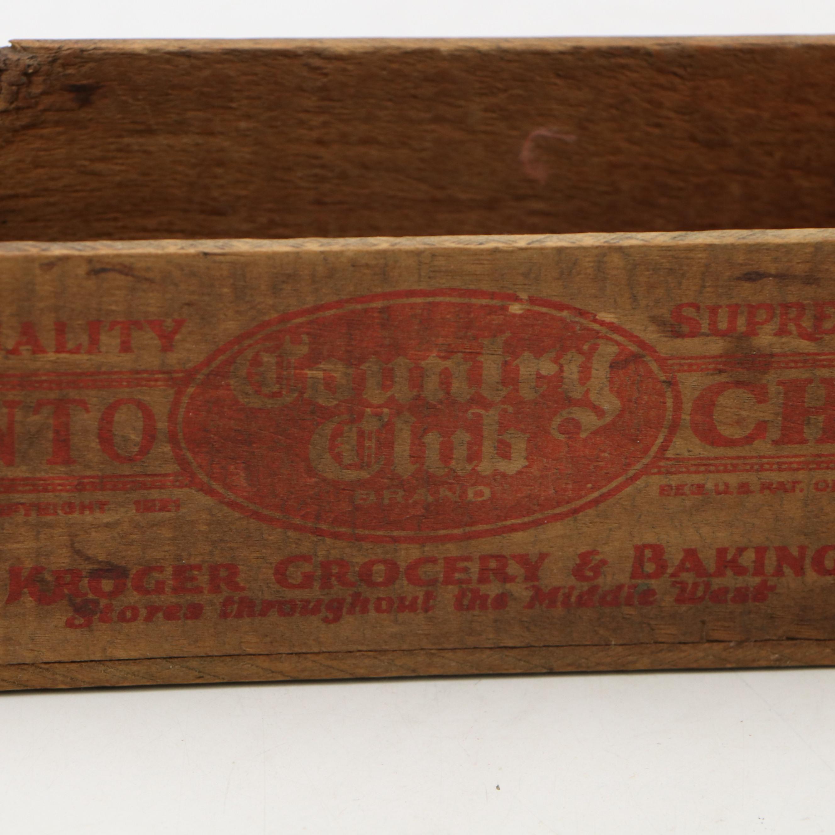 Kroger Lemon Lime Soda Bottles, Country Club Lard Tin and More