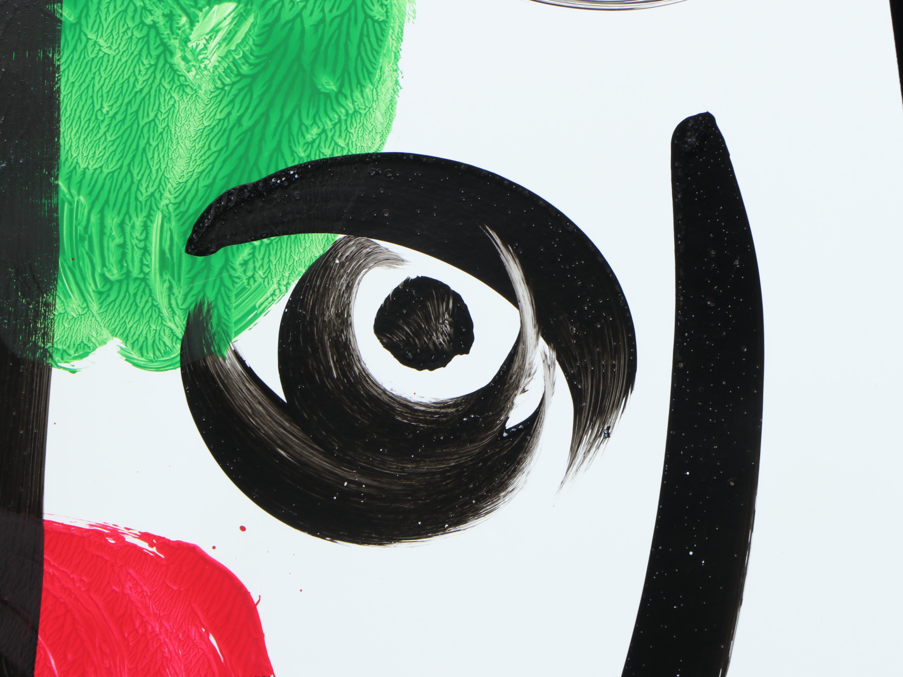 Peter Keil Abstract Acrylic Portrait