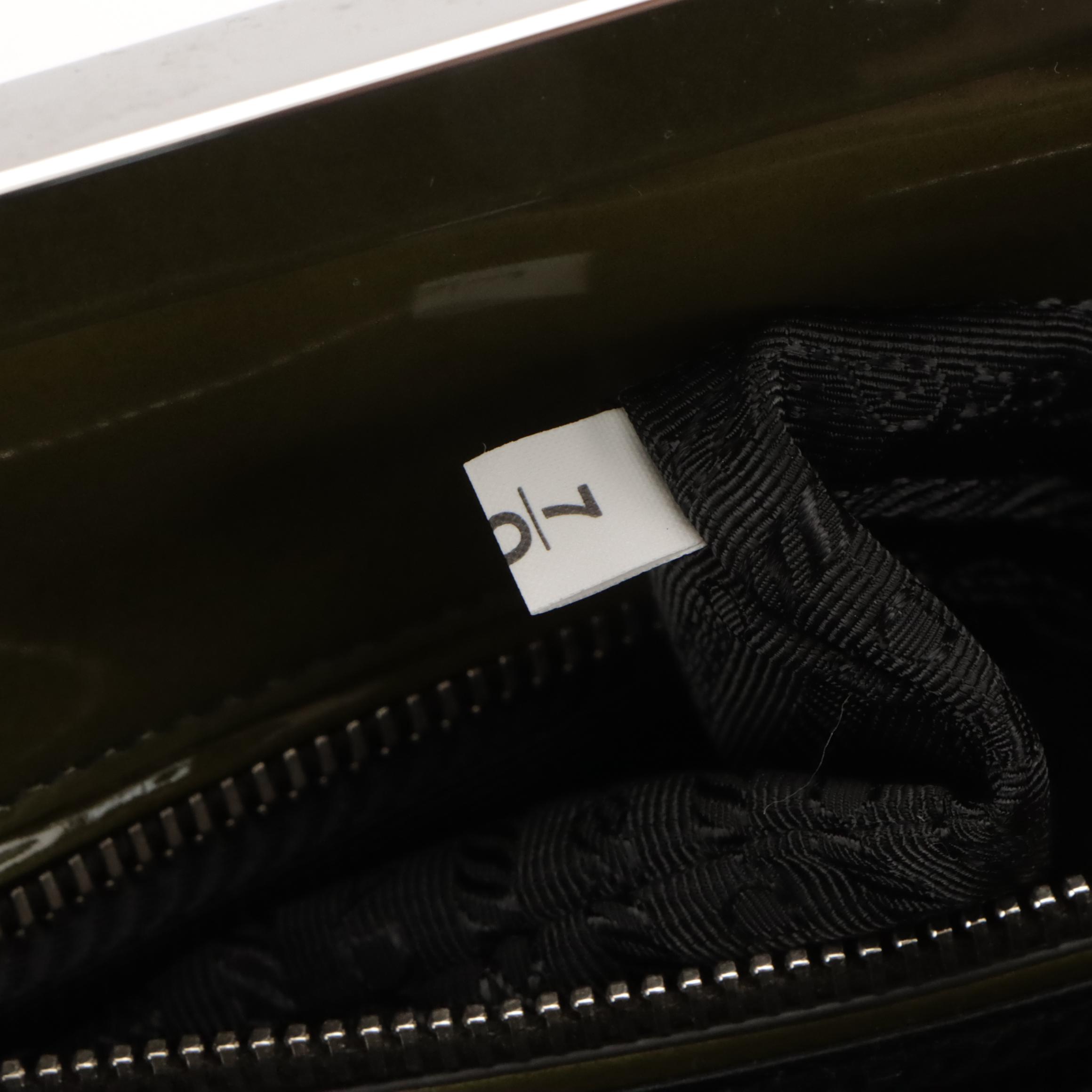 Prada Military Green Spazzolato Leather Doctor's Bag