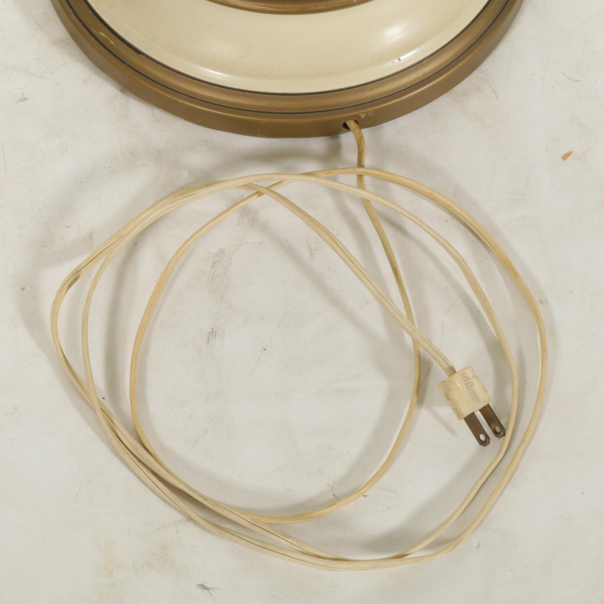 Collection Francaise Metal Figural Lamp After L&F Moreau, Mid-20th C