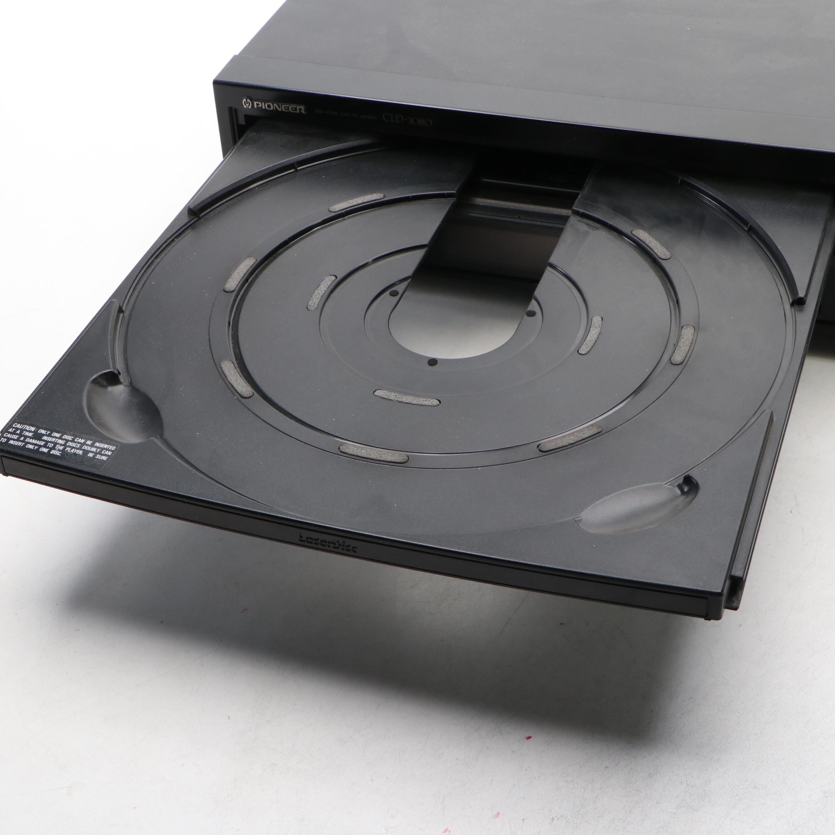 Pioneer CLD-1080 LaserDisc and CD Player, 1990