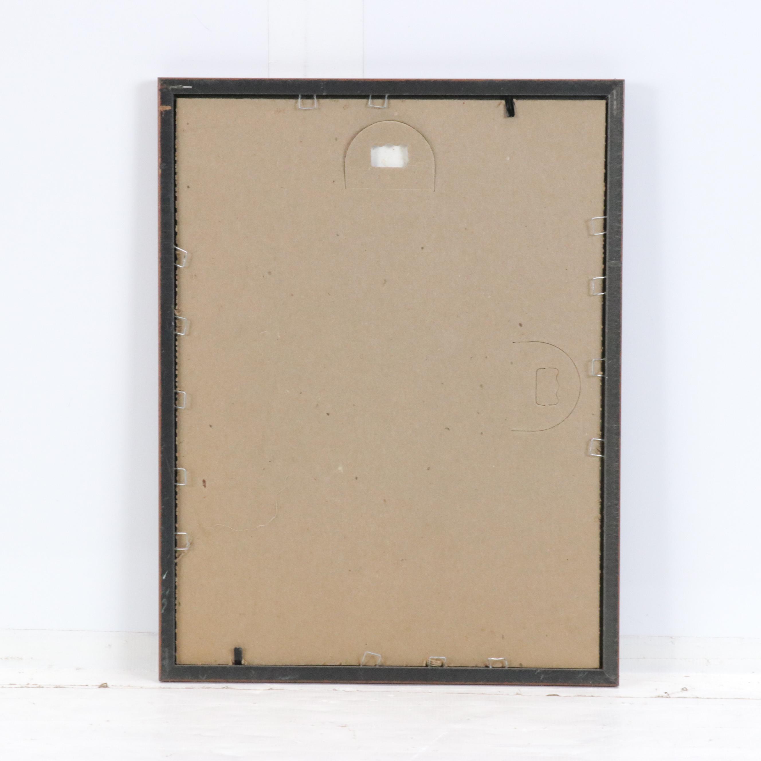 Rural Landscape Chalk Pastel Drawing