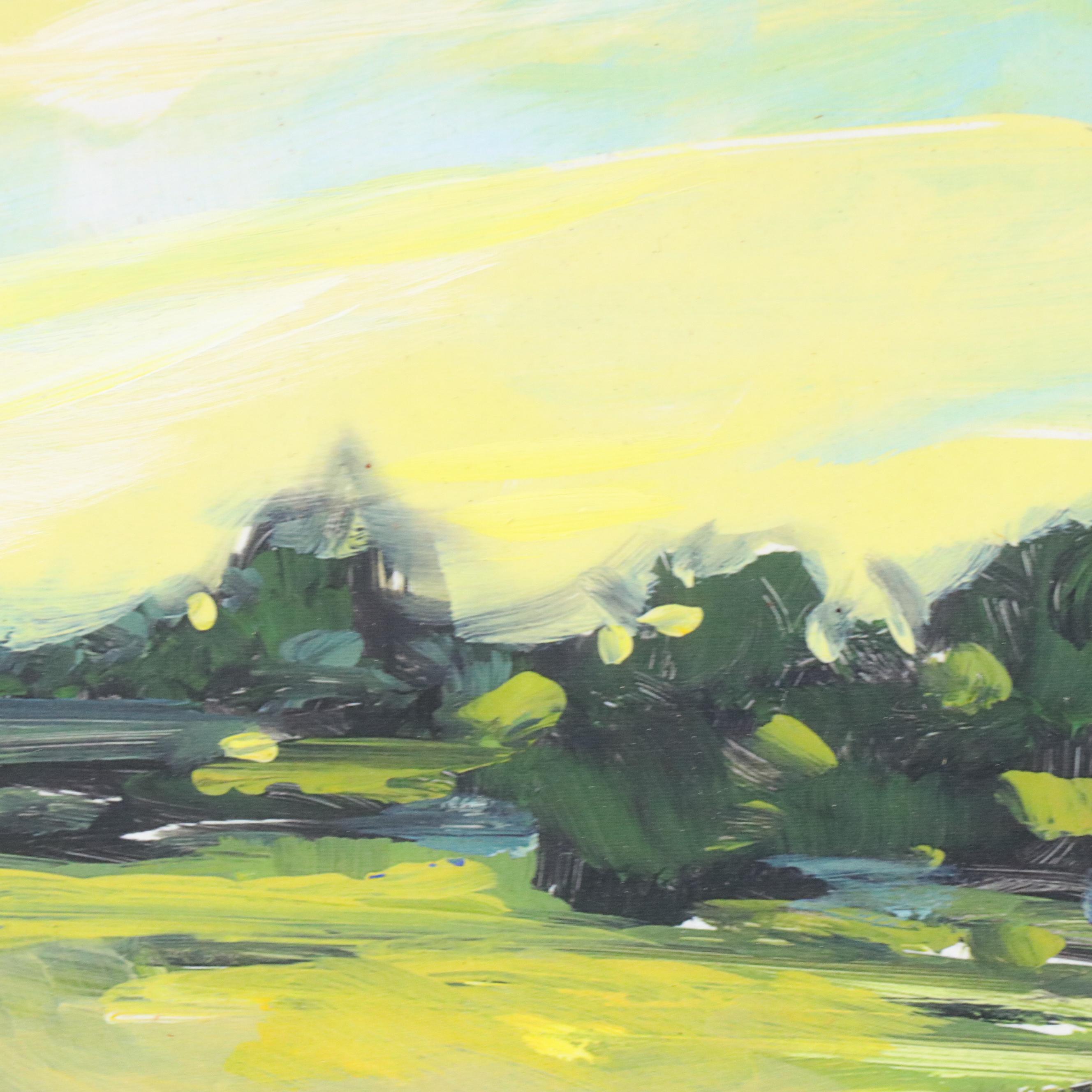 Jann Daughdrill Landscape Oil Painting "Windsor Drive"