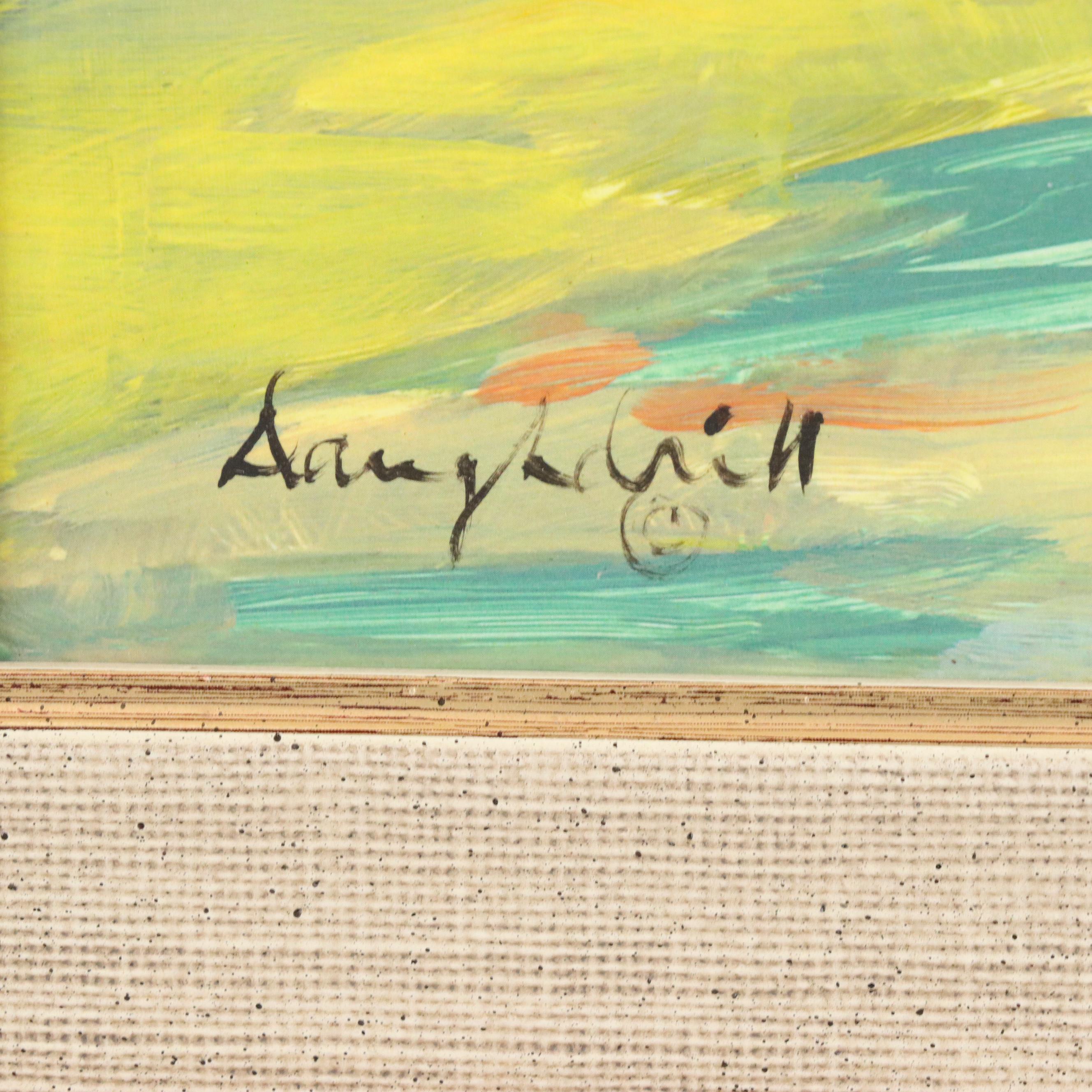 Jann Daughdrill Landscape Oil Painting "Windsor Drive"